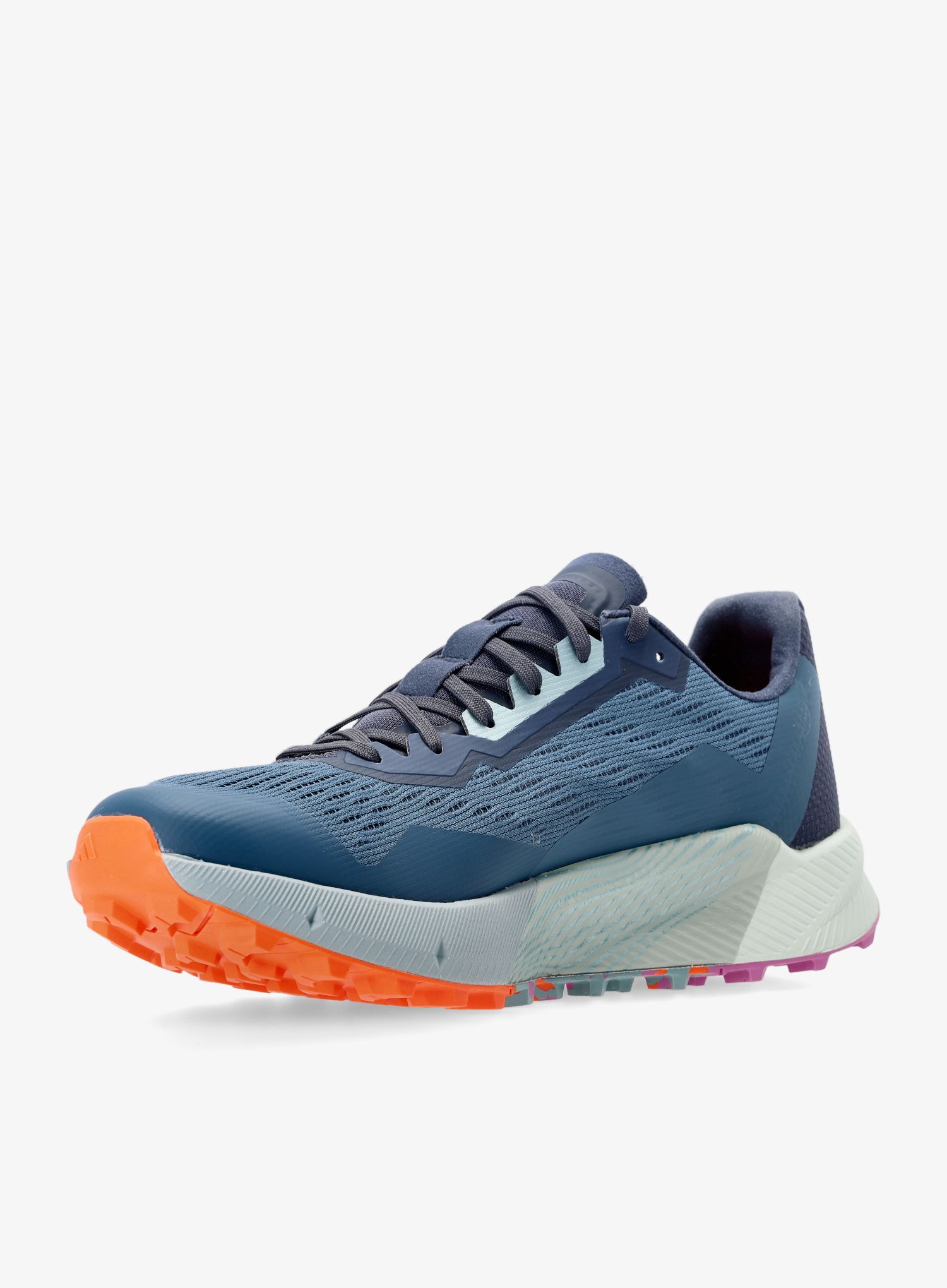 Běžecká obuv adidas TERREX Agravic Flow 2 - steel/magic grey/orange