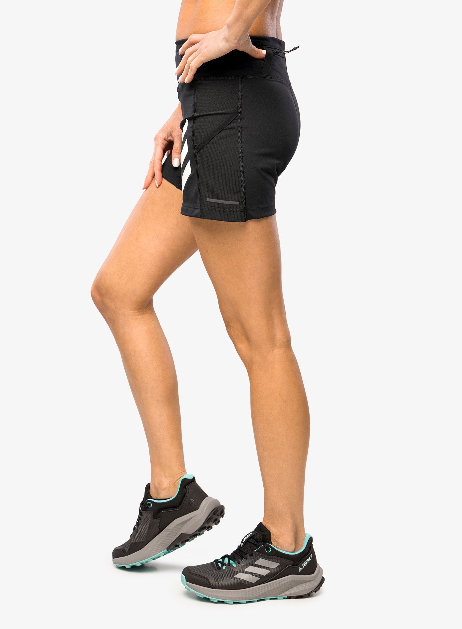 Běžecké kraťasy dámské adidas TERREX Agravic Pro Trail Running Shorts - black