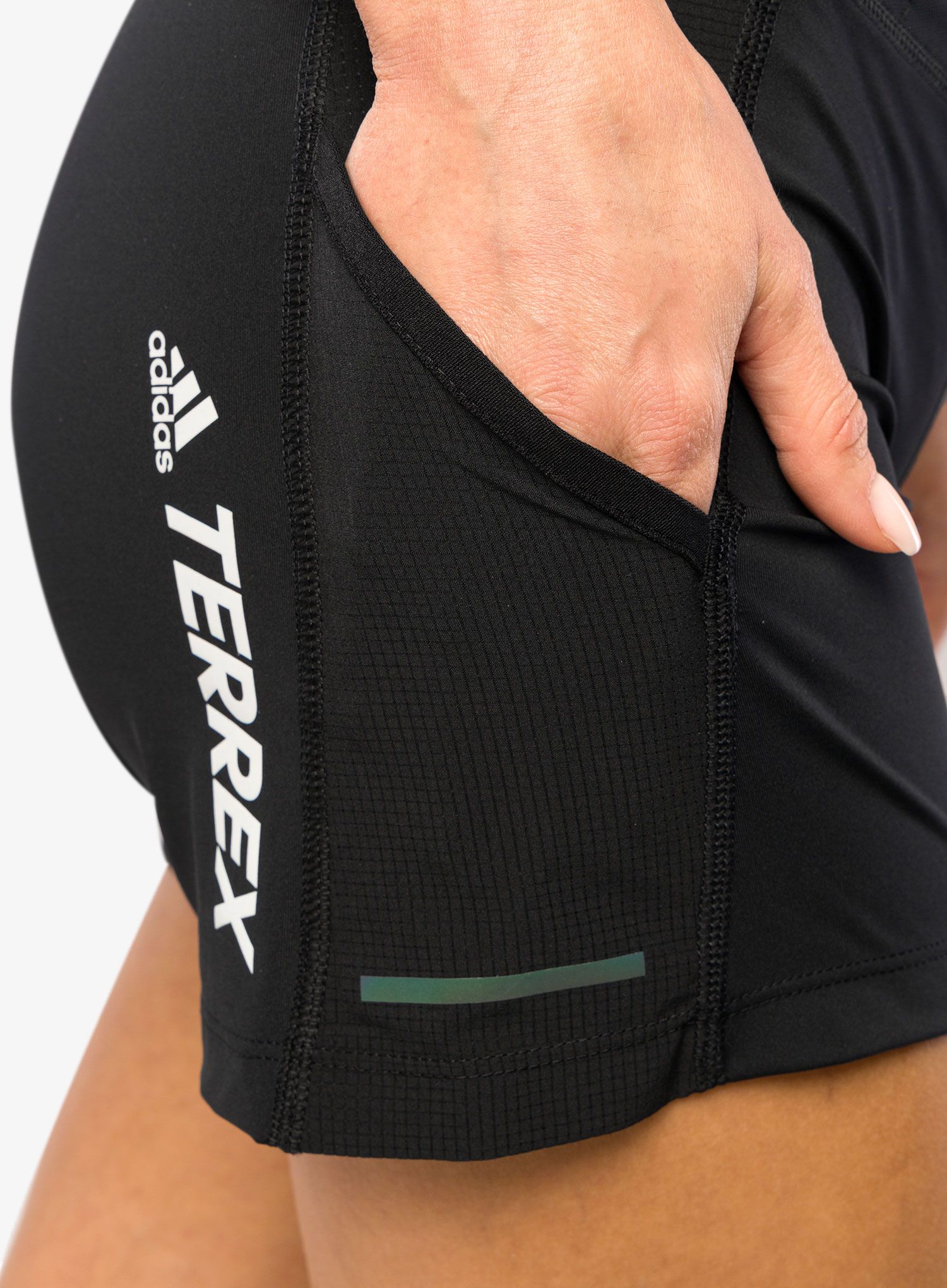 Běžecké kraťasy dámské adidas TERREX Agravic Pro Trail Running Shorts - black