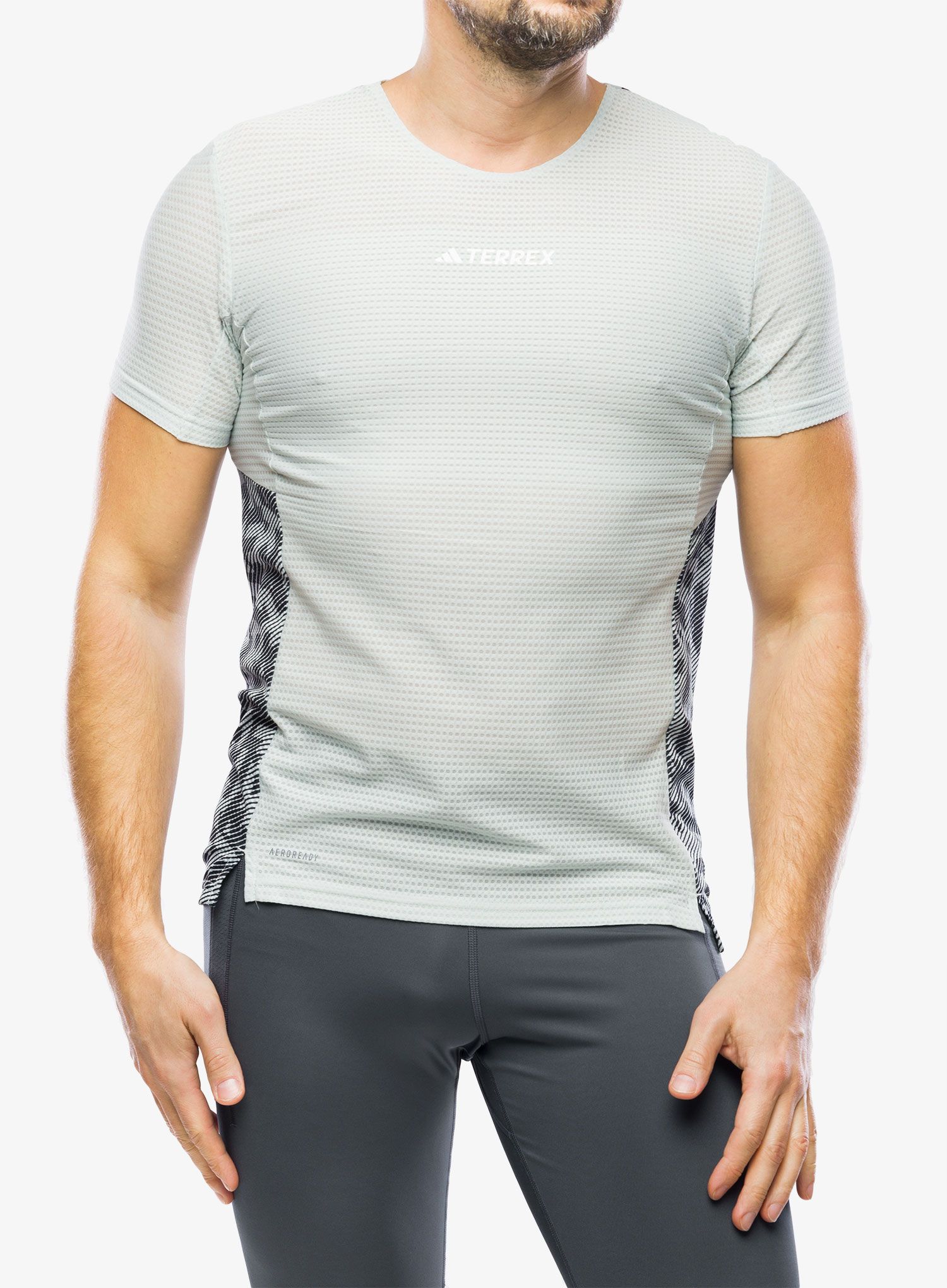 Běžecké tričko pánské adidas TERREX Agravic Pro Trail Running T-Shirt - wonsil/black