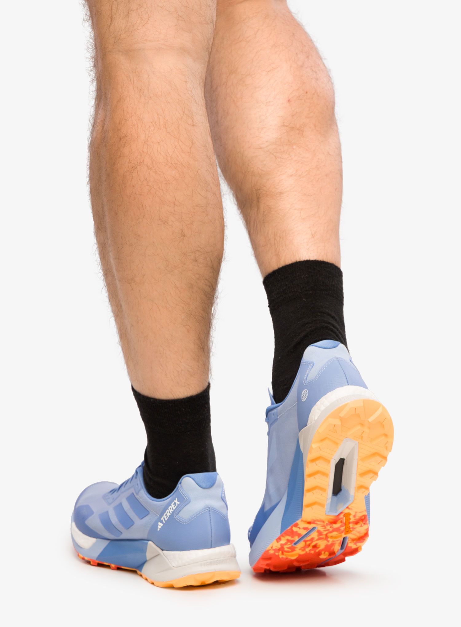 Běžecké boty pánské adidas TERREX Agravic Ultra - blue/blue/orange
