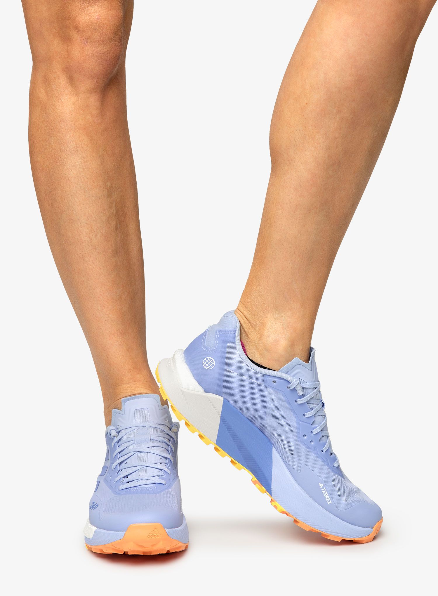 Dámské trailové boty adidas TERREX Agravic Ultra - blue dawn/blue/coral