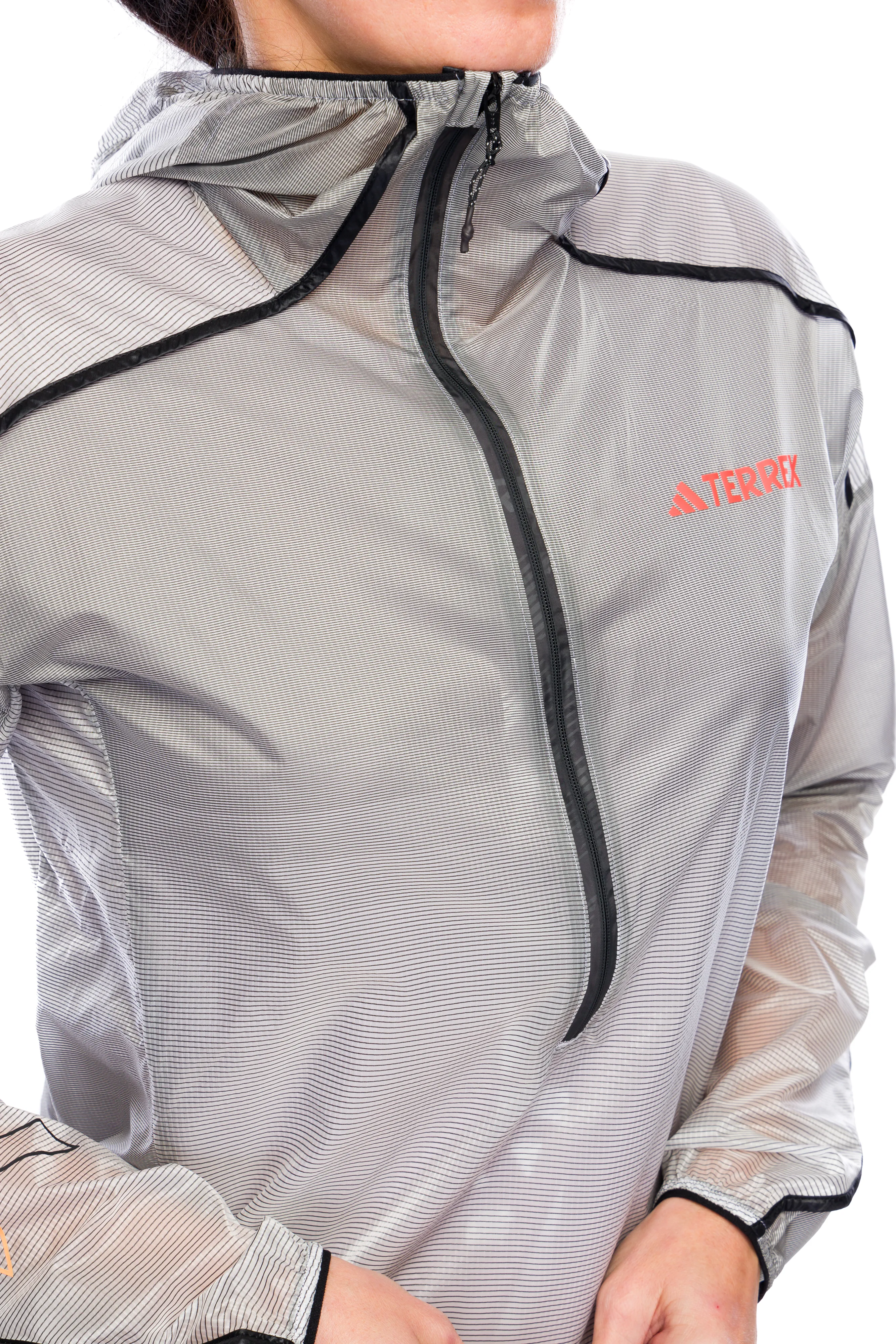 Bunda na běhání dámská adidas TERREX Agravic Windweave Pro Windbreaker - non-dye