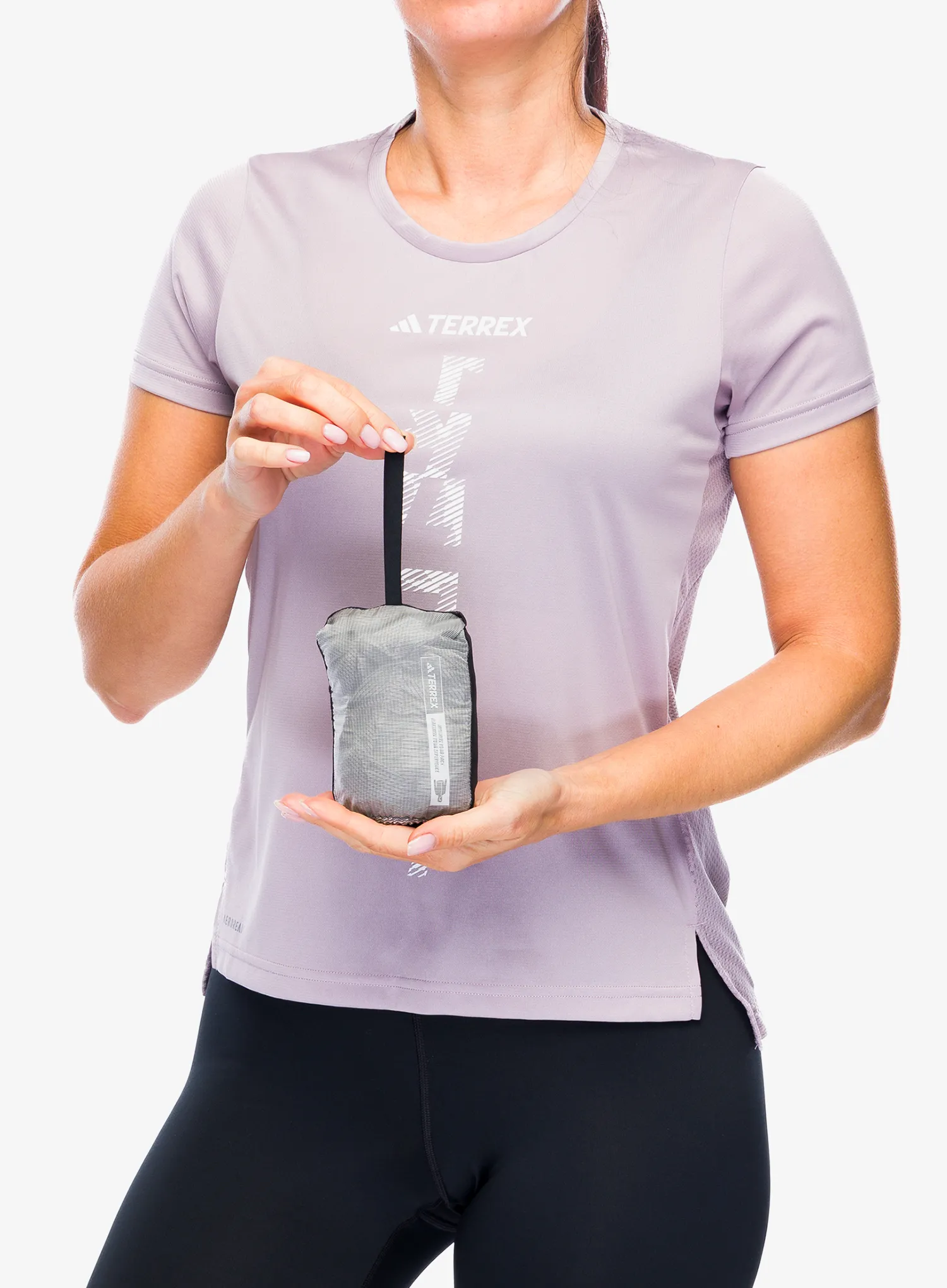 Bunda na běhání dámská adidas TERREX Agravic Windweave Pro Windbreaker - non-dye