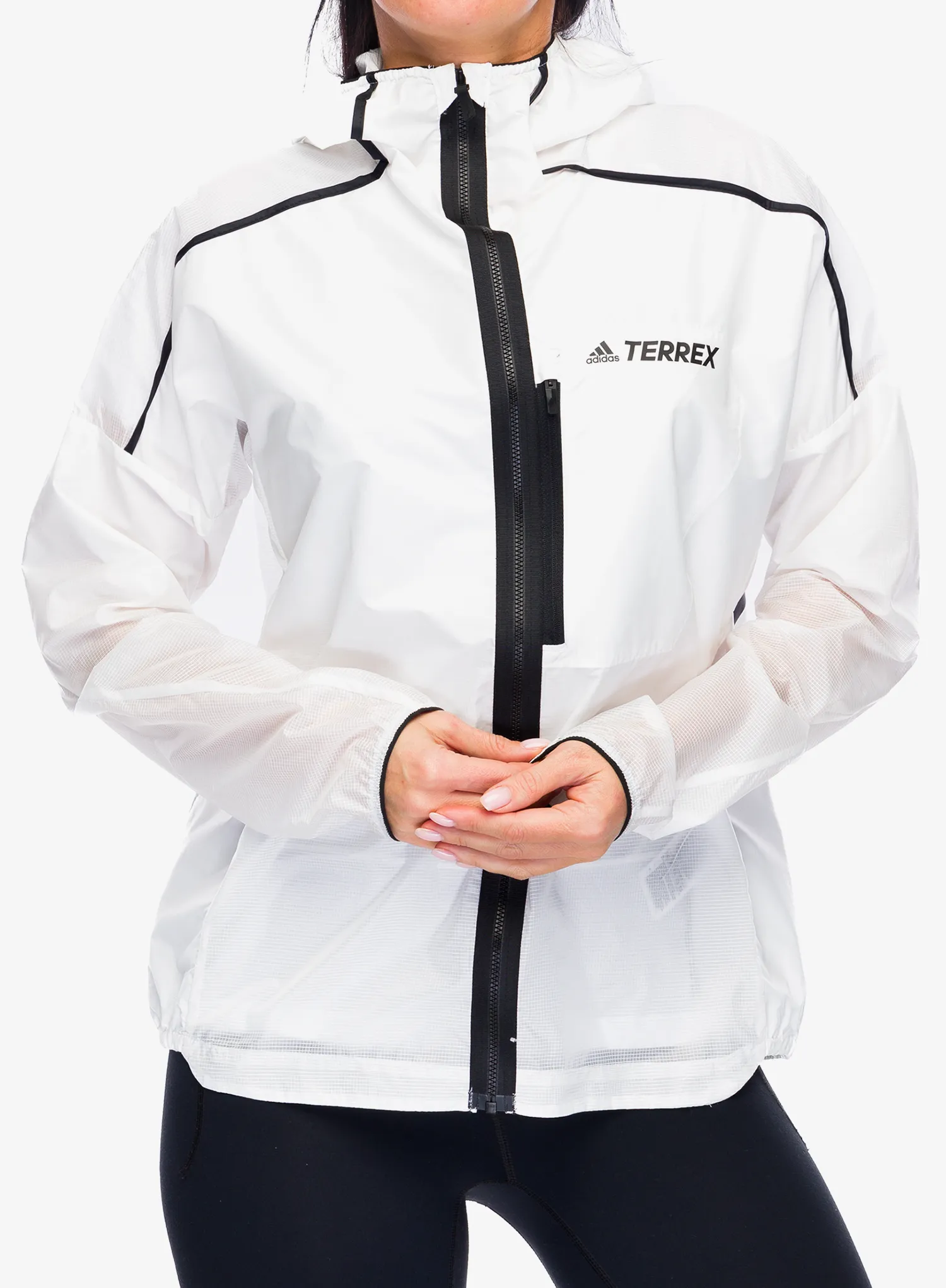 Dámská bunda adidas TERREX Agravic Windweave Wind Jacket - nondye