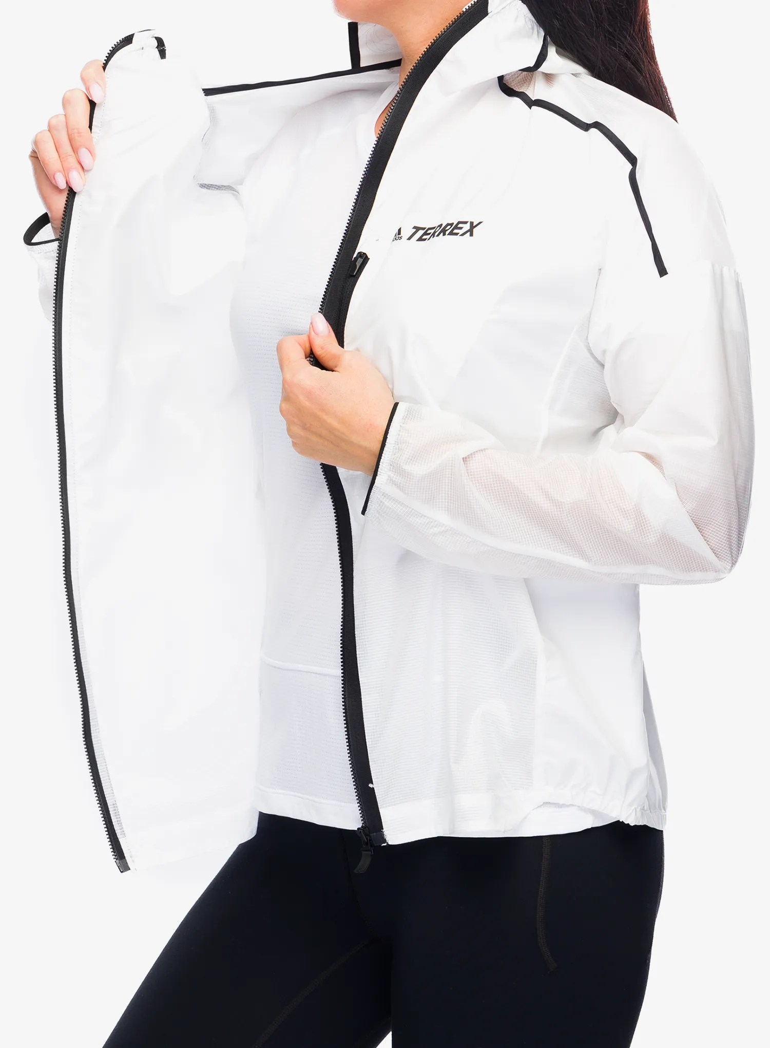 Dámská bunda adidas TERREX Agravic Windweave Wind Jacket - nondye