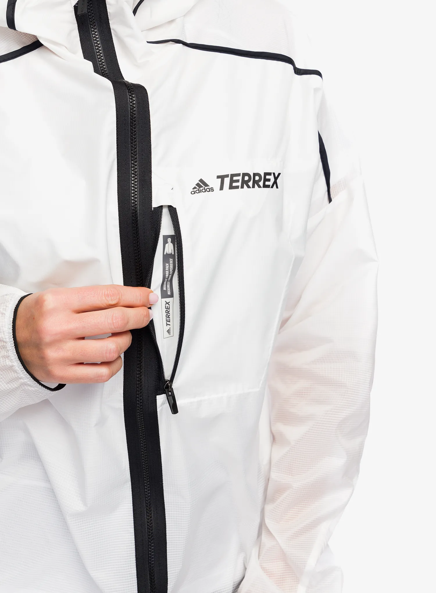 Dámská bunda adidas TERREX Agravic Windweave Wind Jacket - nondye