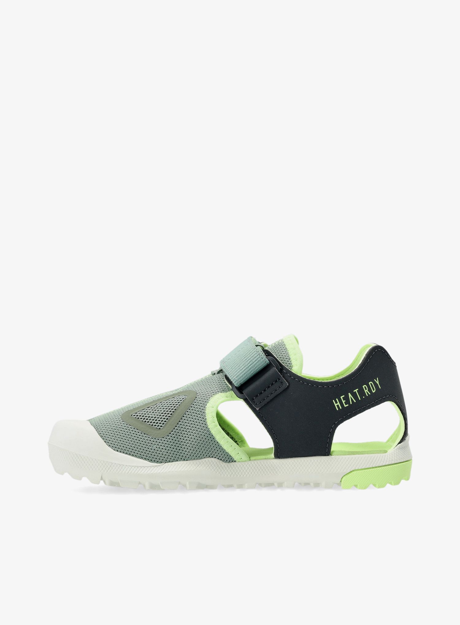 Dětské sandály adidas TERREX Captain Toey - silver green/carbon/grn spark
