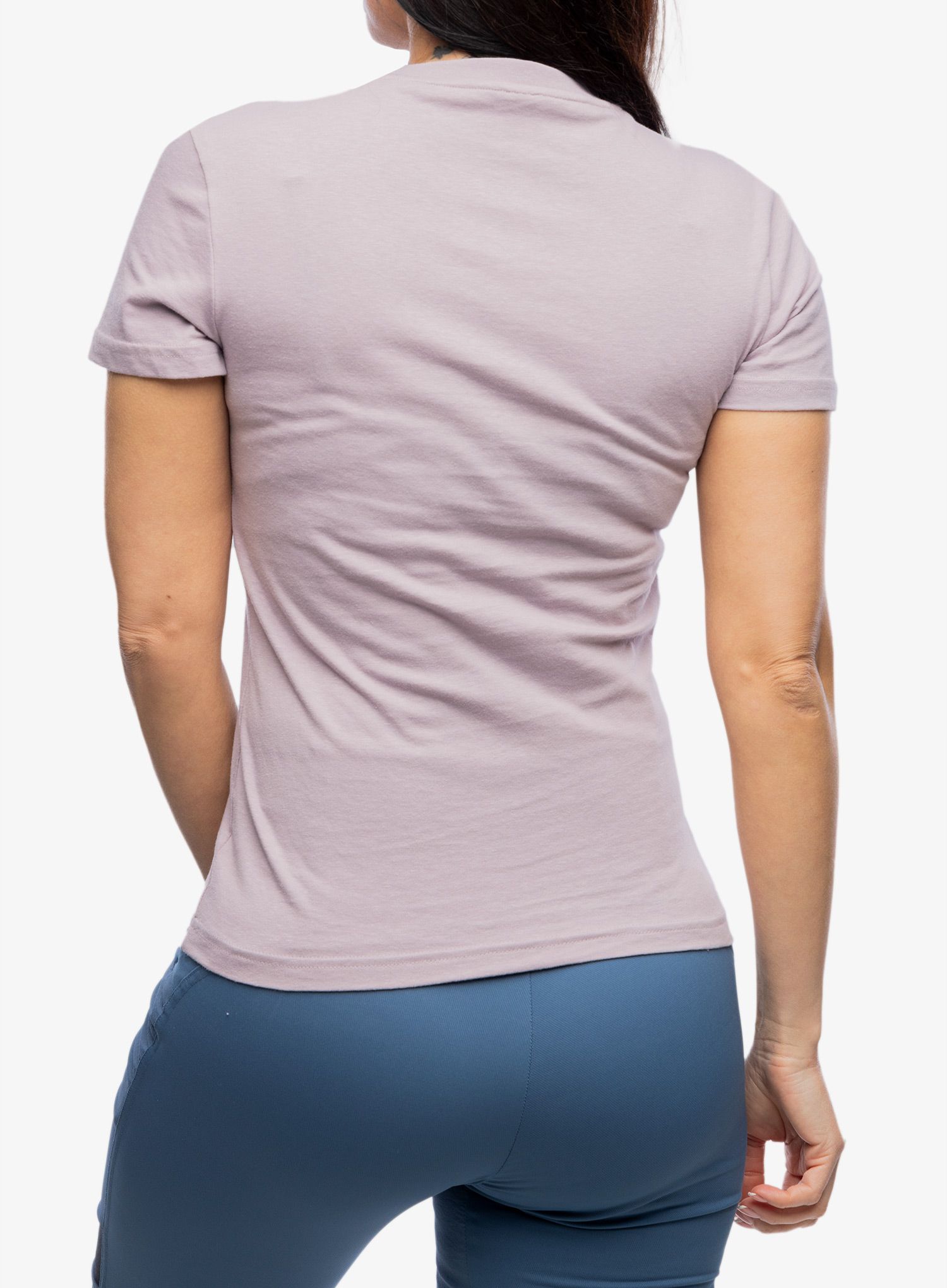 Bavlněné tričko dámské adidas TERREX Classic Logo Tee - preloved fig