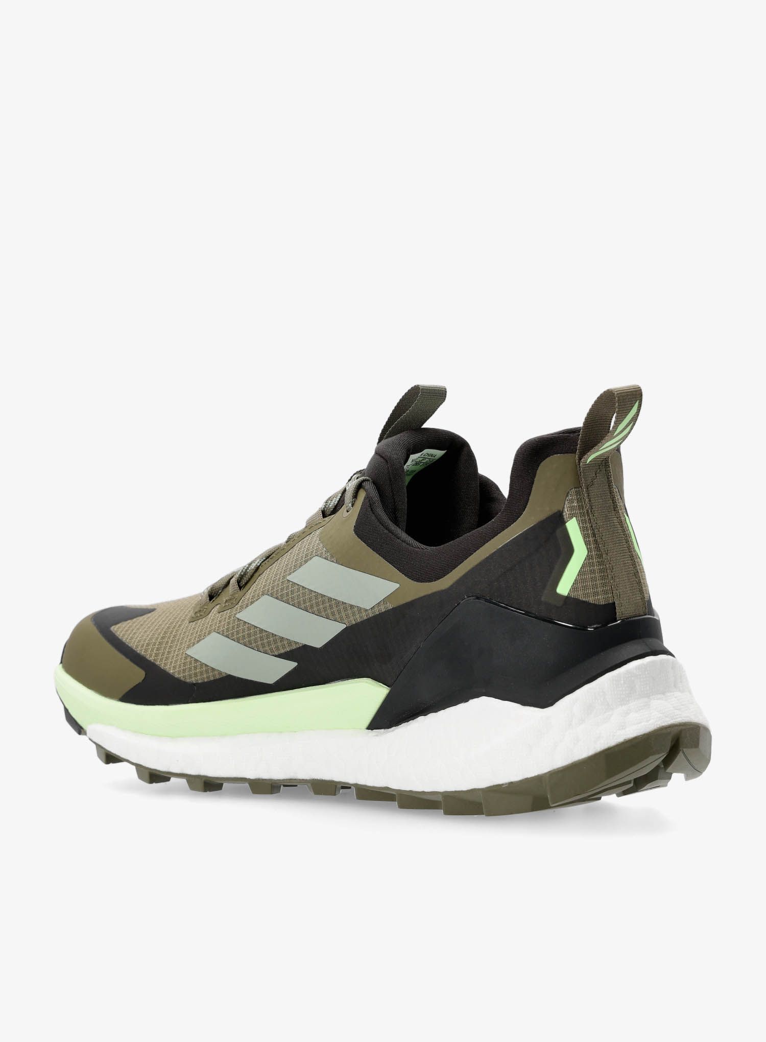 Turistické boty adidas TERREX Free Hiker 2 Low GTX - olive str/silv grn/core blk