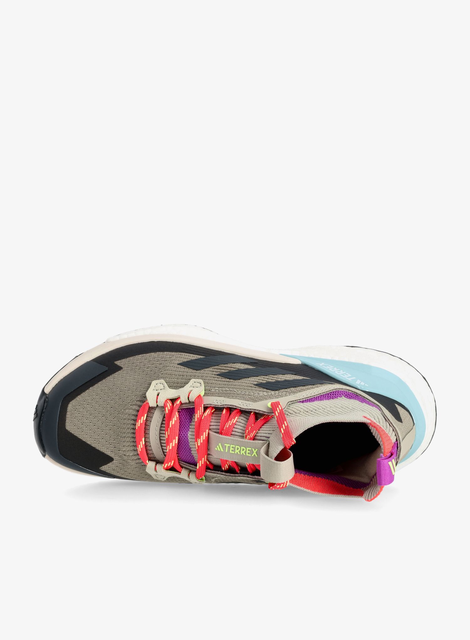 Vysoké turistické boty dámské adidas TERREX Free Hiker 2 - trace cargo/carbon/act purple
