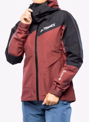 Kurtka GORE-TEX damska adidas TERREX GORE-TEX Pro Jacket - shadow red