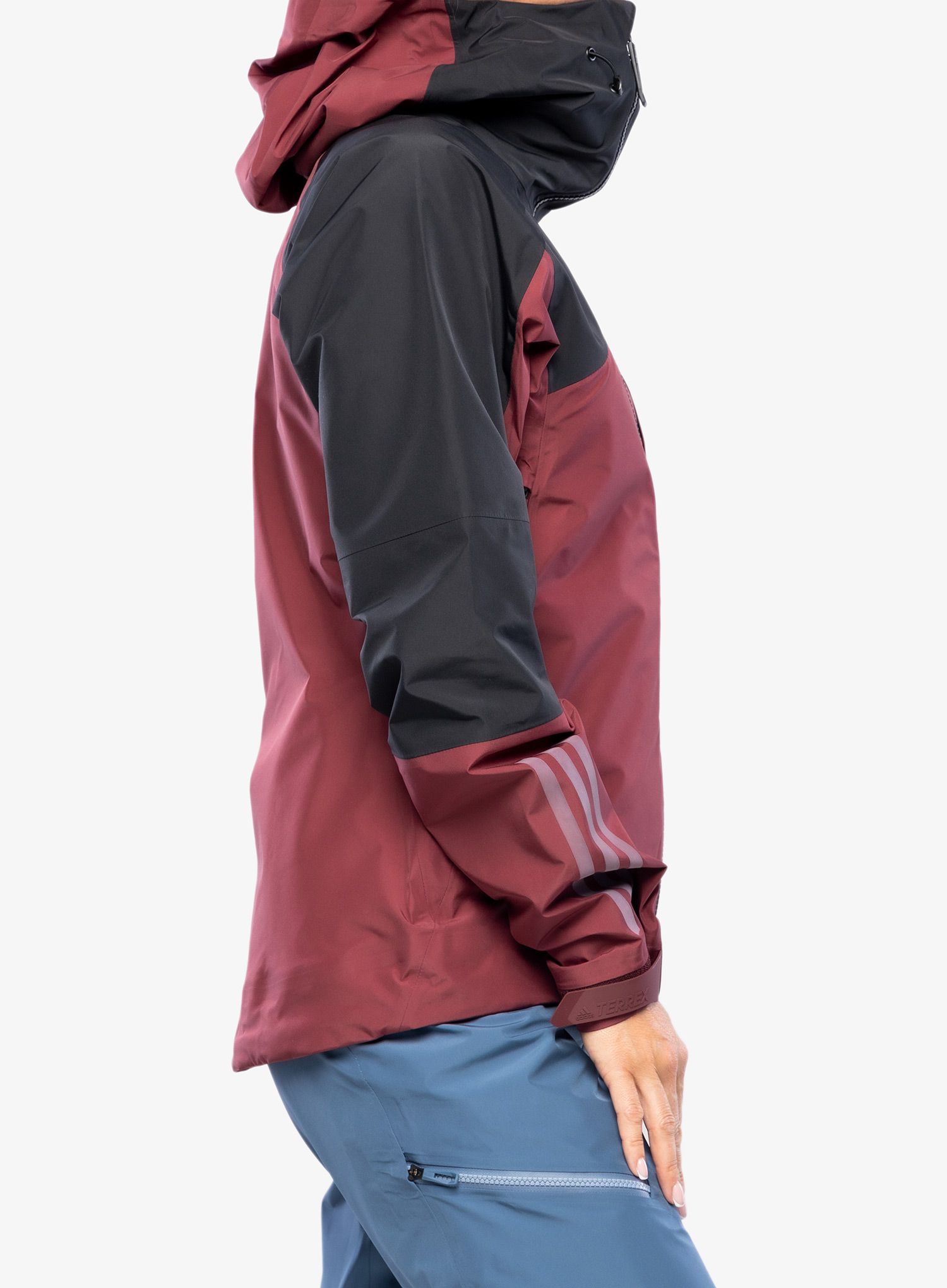 Kurtka GORE-TEX damska adidas TERREX GORE-TEX Pro Jacket - shadow red