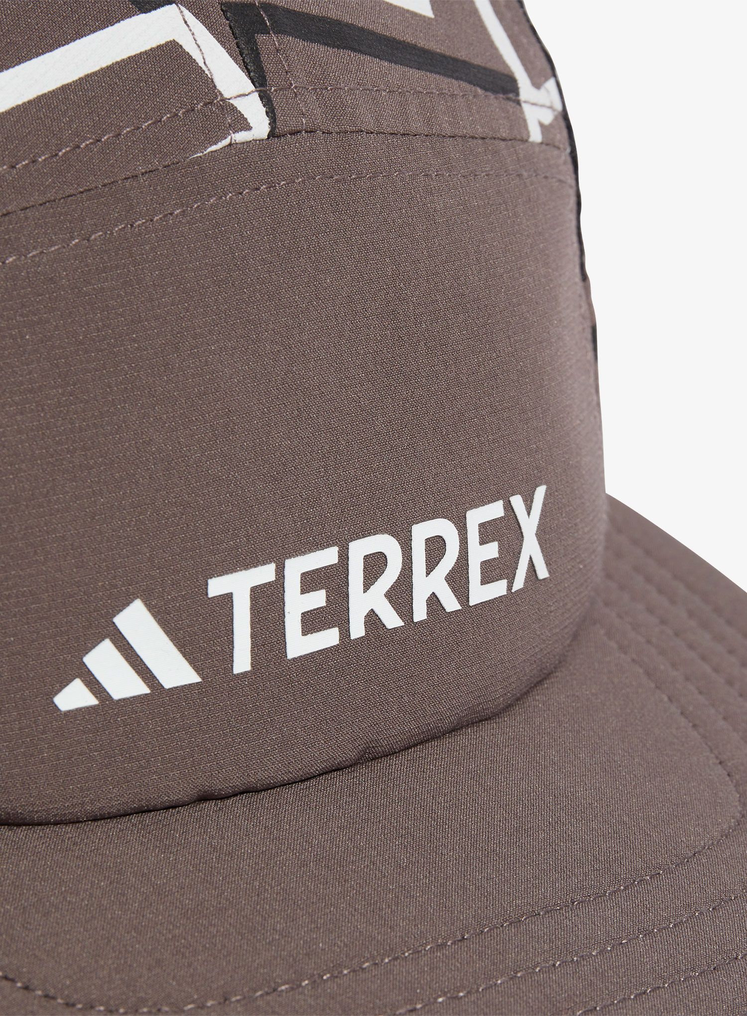 Kšiltovka adidas TERREX HEAT.RDY 5-Panel Graphic Cap - charcoal/white/black