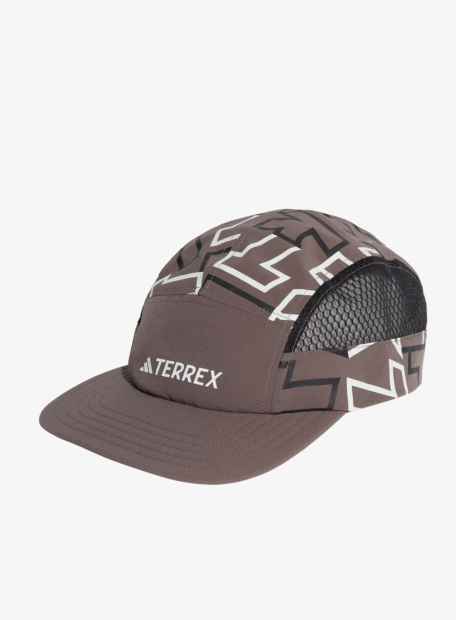 Kšiltovka adidas TERREX HEAT.RDY 5-Panel Graphic Cap - charcoal/white/black