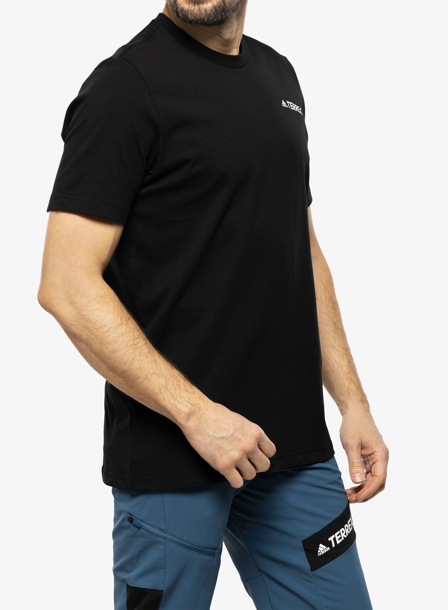 Pánské tričko adidas TERREX Mountain Graphic Tee - black