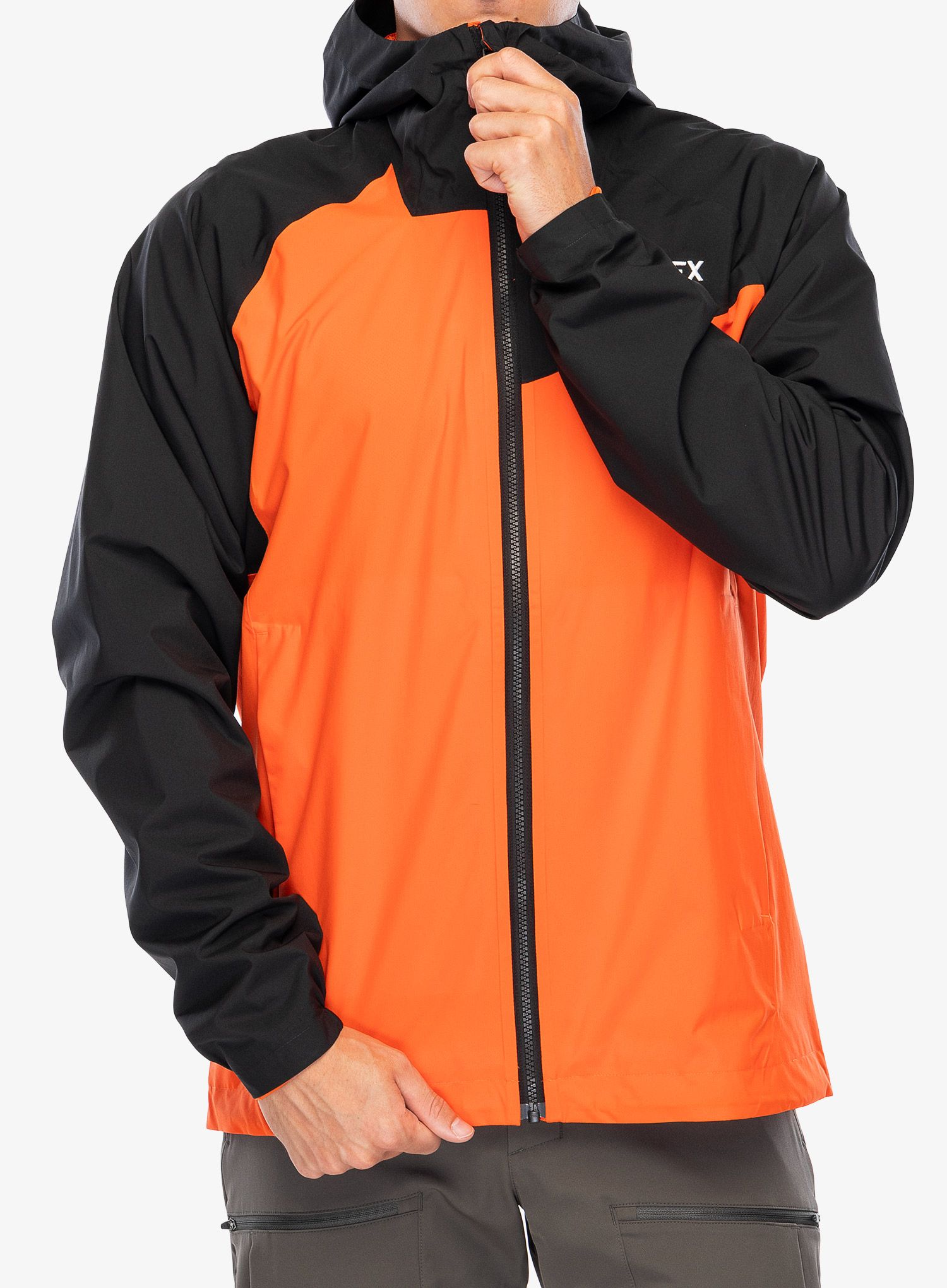 Bunda do deště adidas TERREX Multi 2L RAIN.RDY Jacket - semi impact orange/black