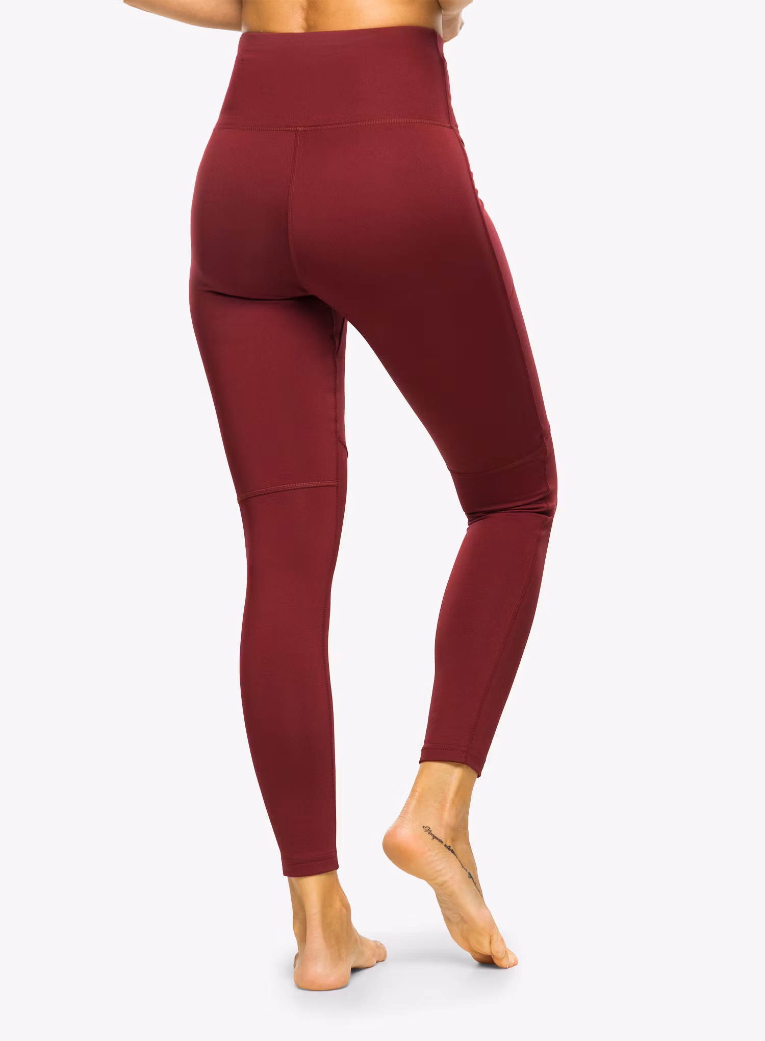 Dámské legíny adidas TERREX Multi Brushed Tights - shadow red
