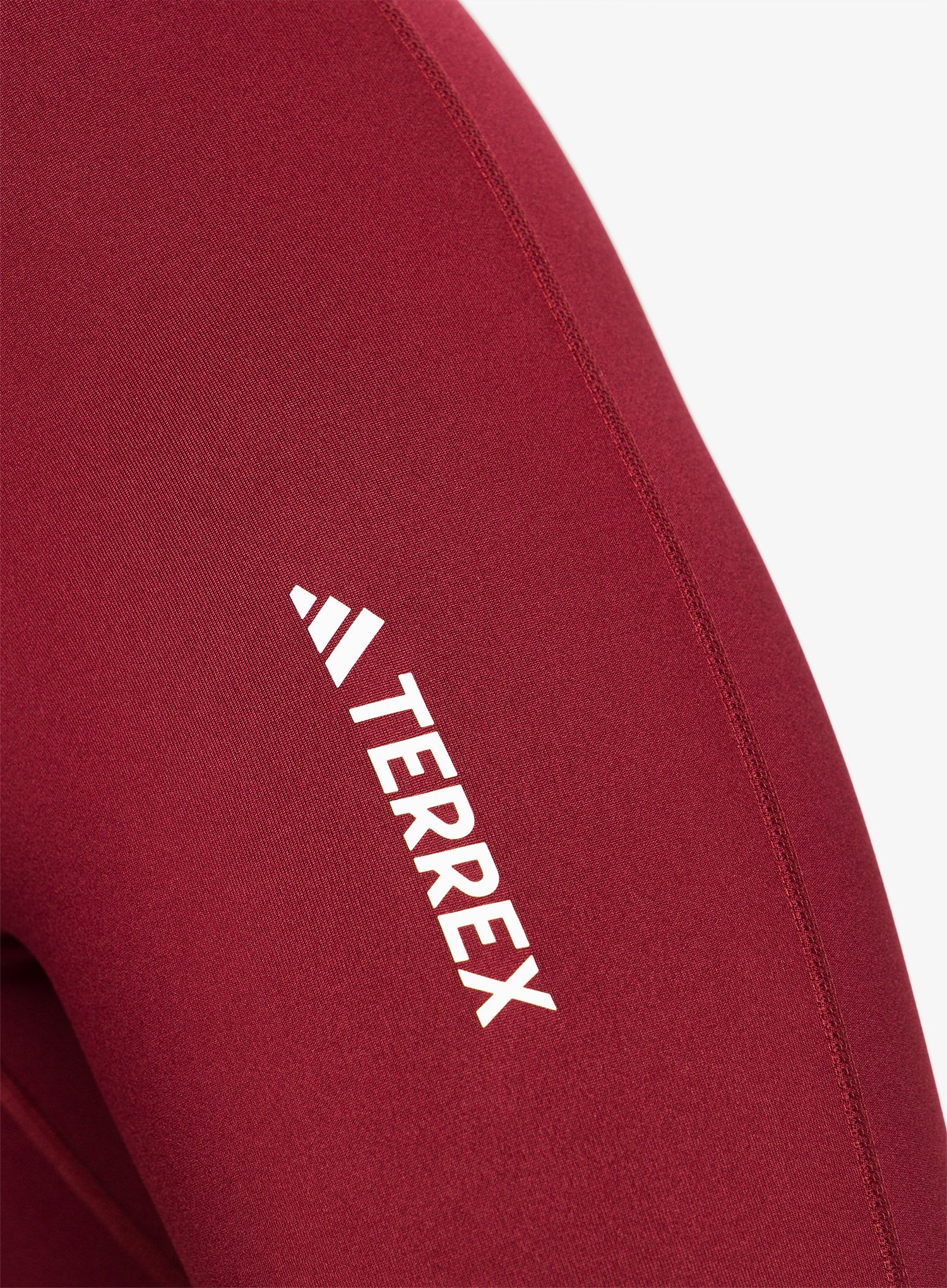 Dámské legíny adidas TERREX Multi Brushed Tights - shadow red