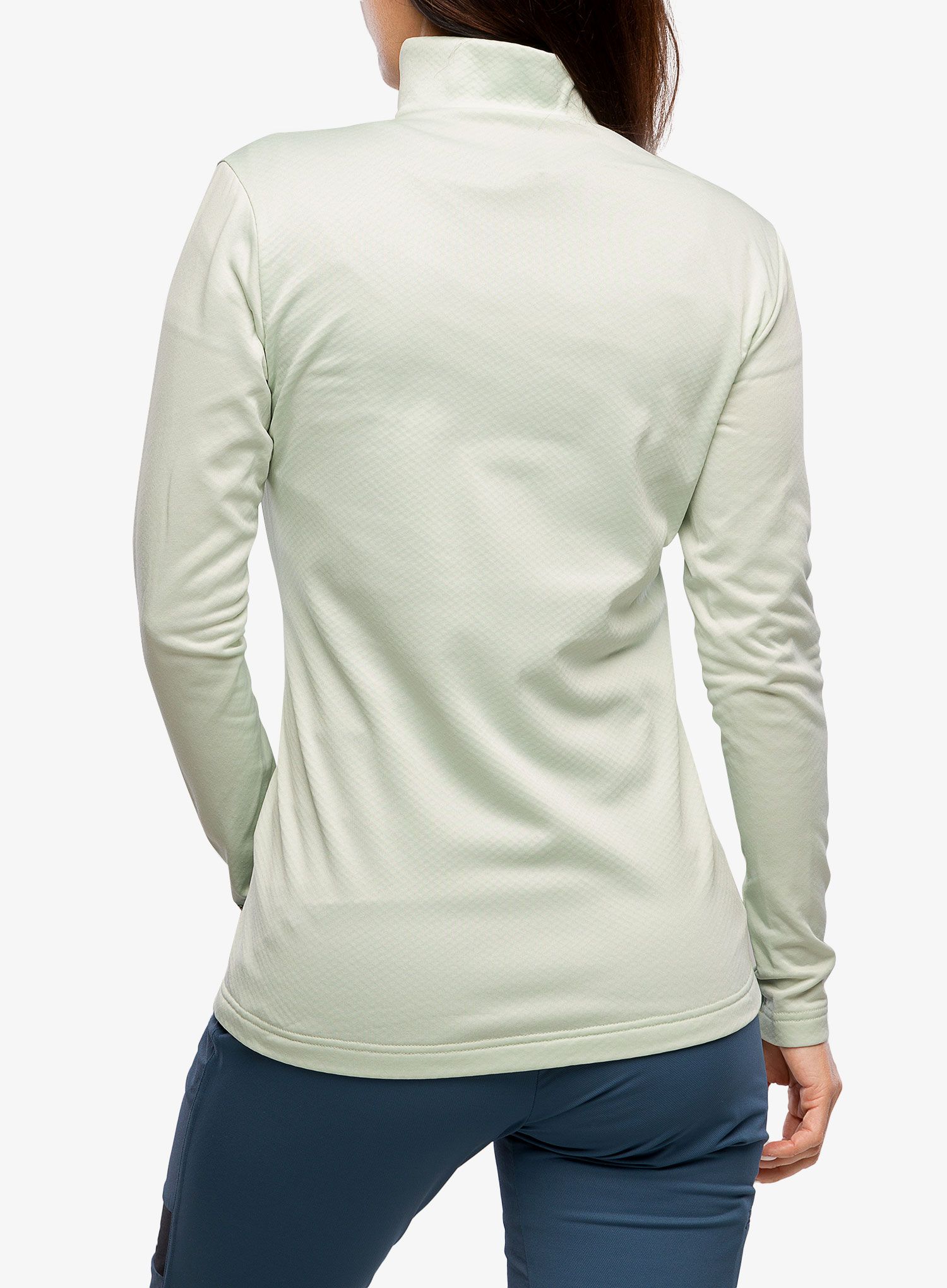 Fleece mikina dámská adidas TERREX Multi Full Zip Fleece Jacket - linen green