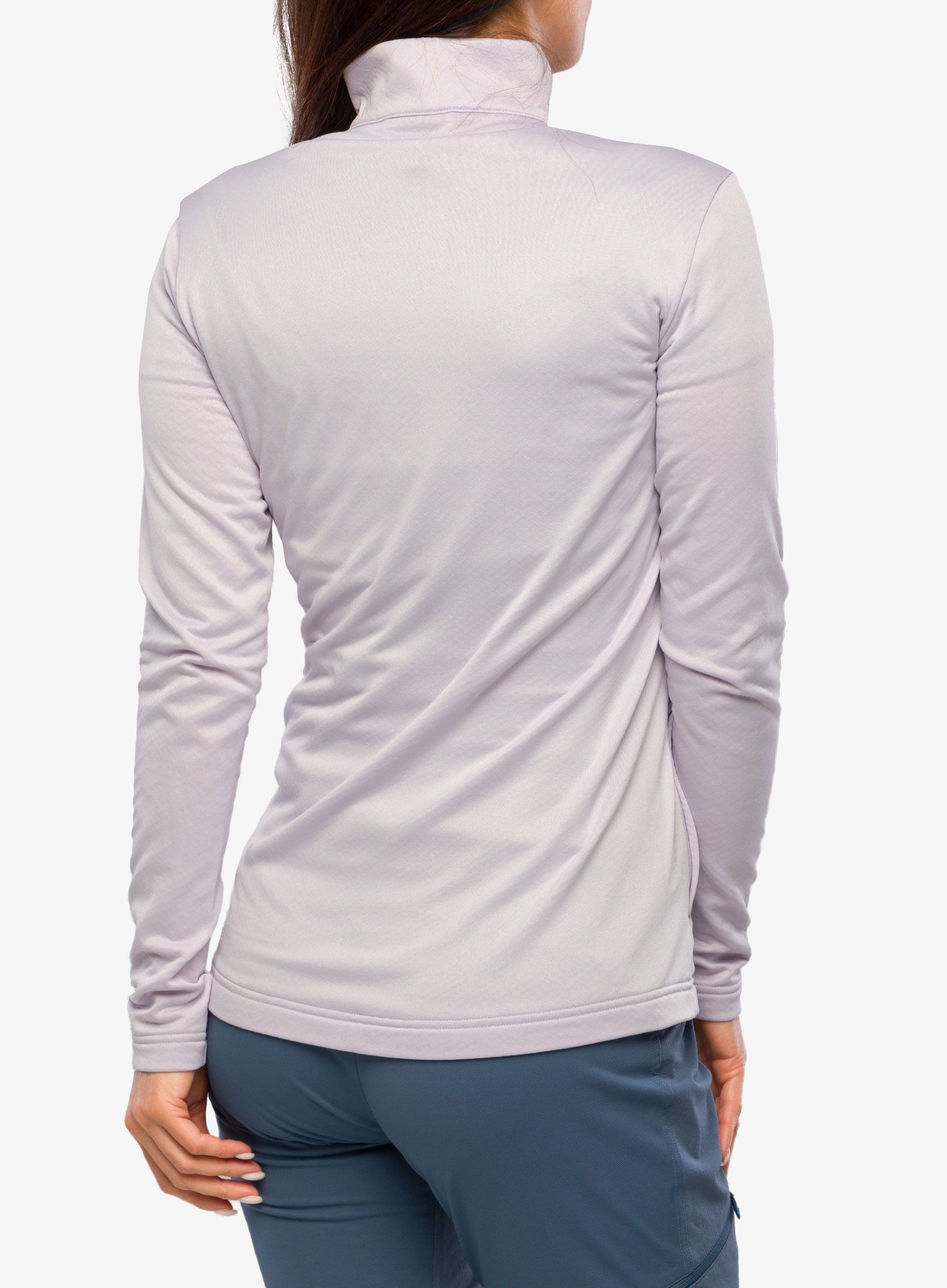 Dámská mikina na zip adidas TERREX Multi Full Zip Fleece Jacket - silver dawn