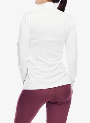 Dámská mikina adidas TERREX Multi Half-Zip LS Tee - crystal jade