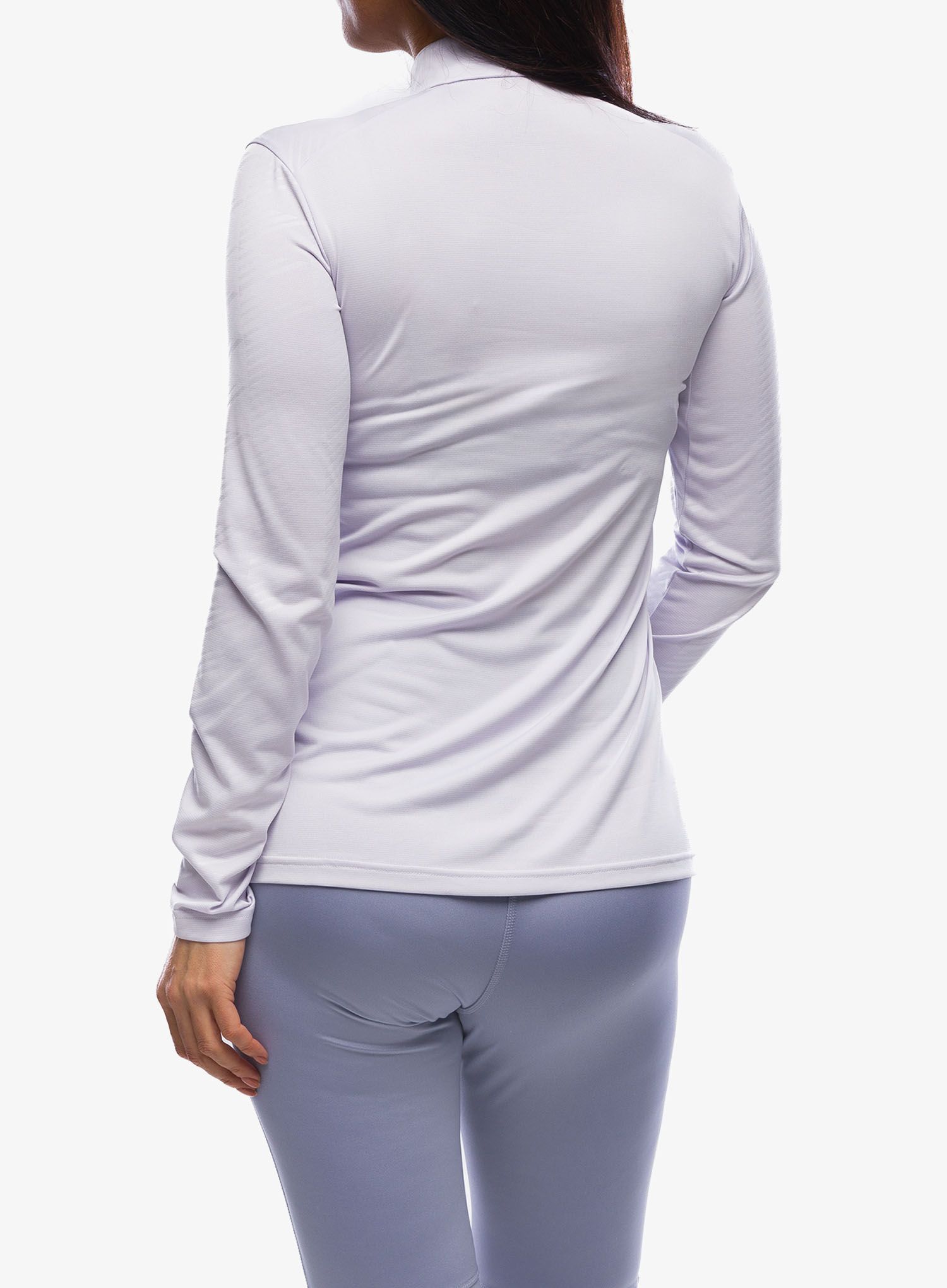 Dámská mikina adidas TERREX Multi Half-Zip LS Tee - sildaw/white