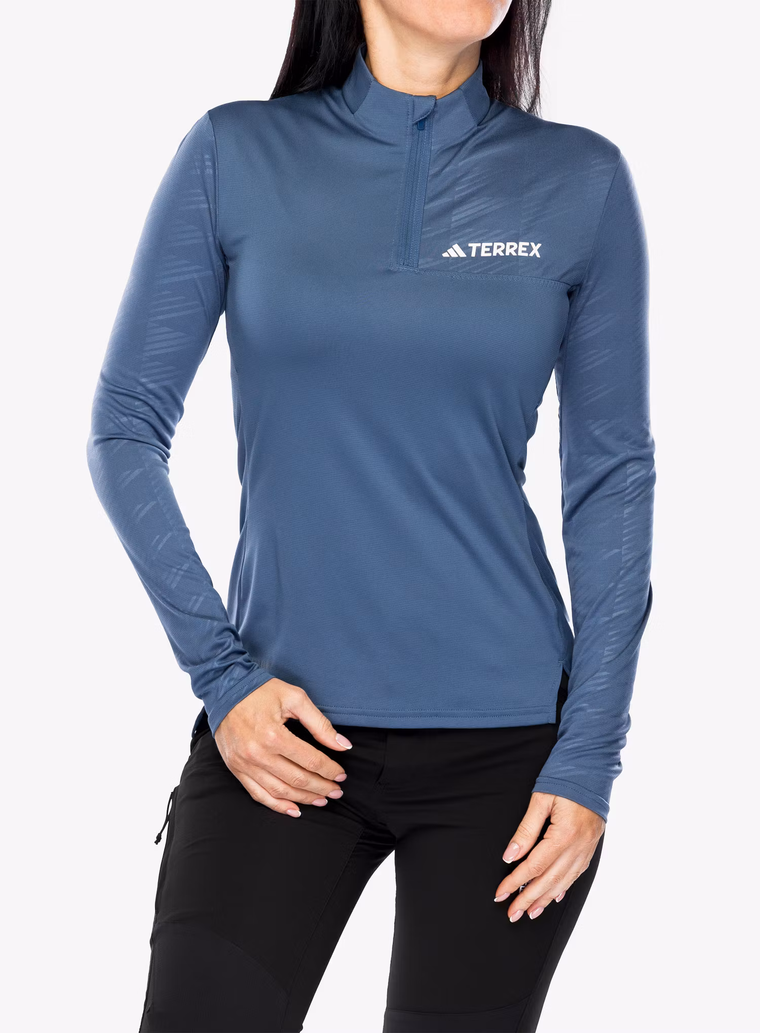 Dámská mikina adidas TERREX Multi Half-Zip LS Tee - wonste