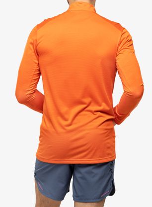 Mikina adidas TERREX Multi Half-Zip LS - semi impact orange