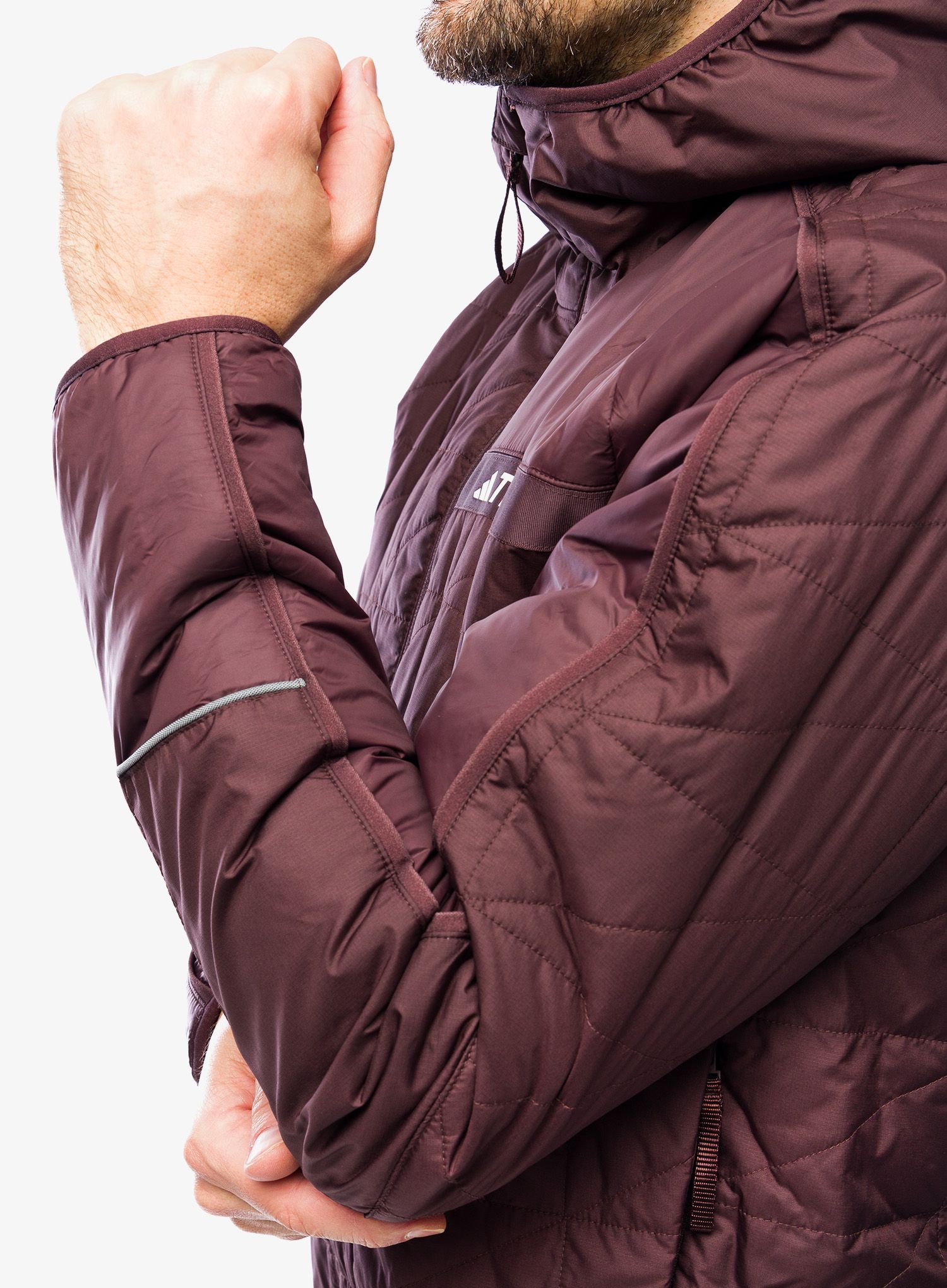 Zateplená bunda adidas TERREX Multi Insulation Hooded Jacket - shabrn