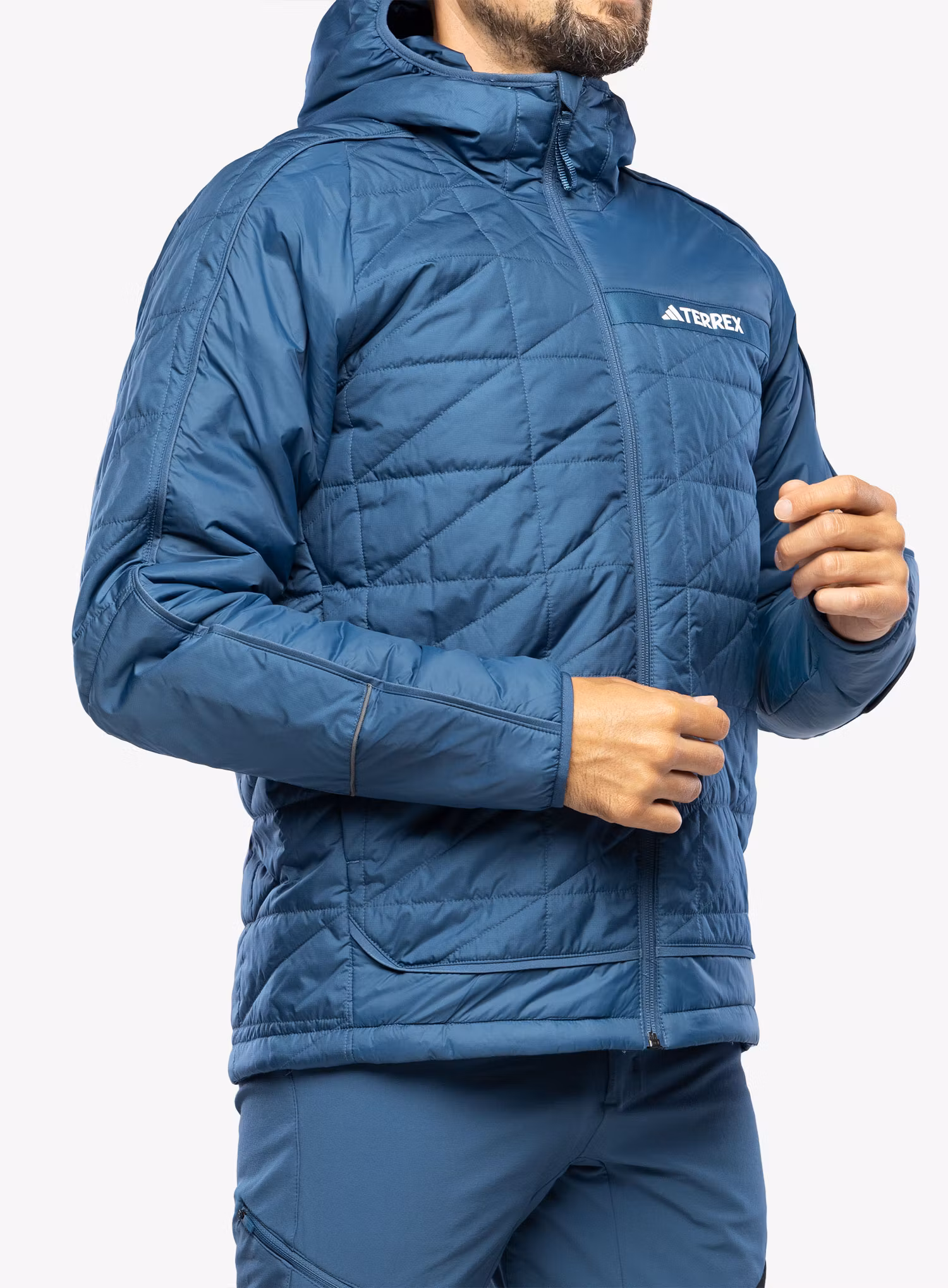 Zateplená bunda adidas TERREX Multi Insulation Hooded Jacket - wonste