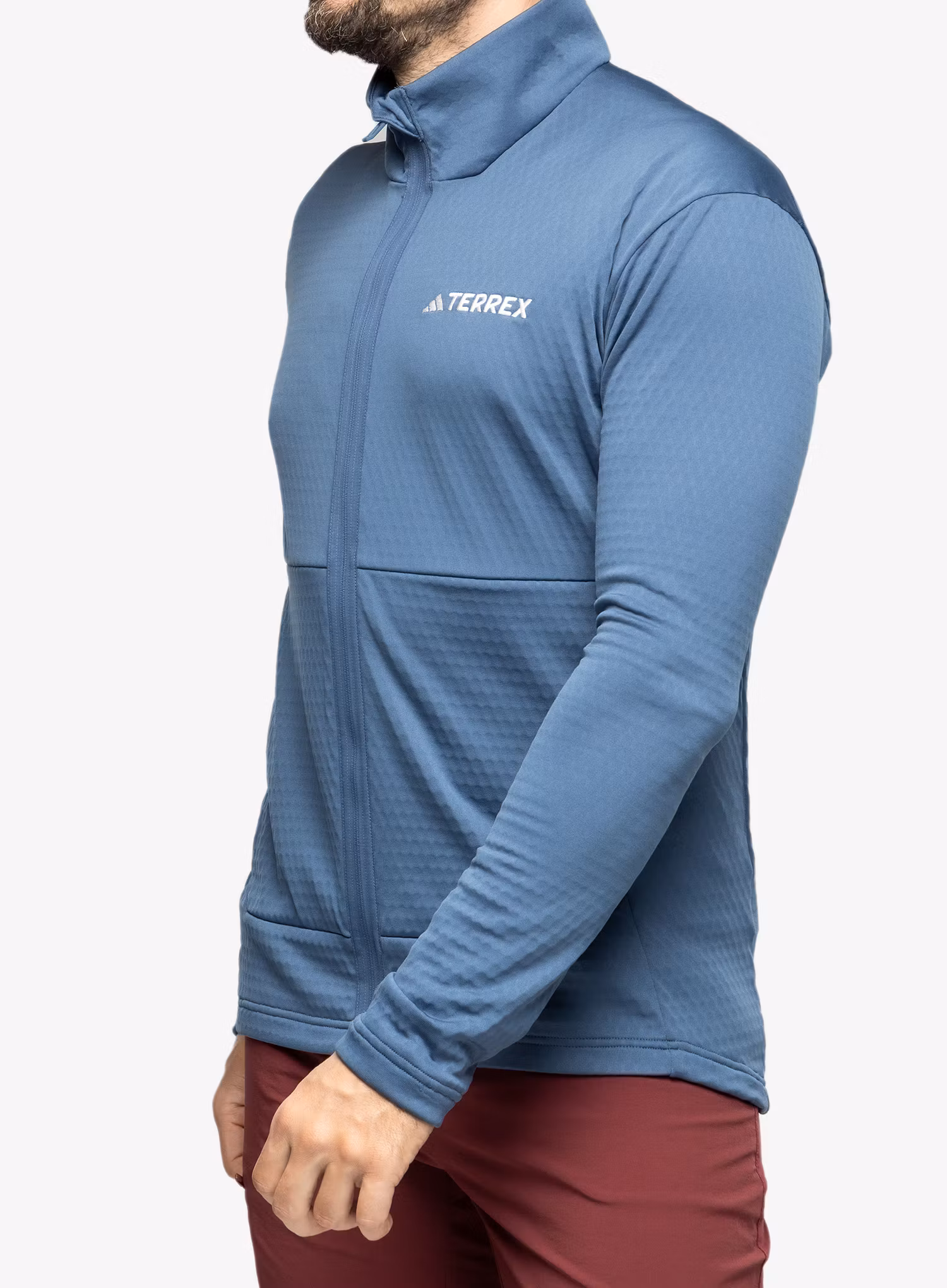 Rozepínací mikina adidas TERREX Multi Light Fleece Full Zip Jacket - wonste