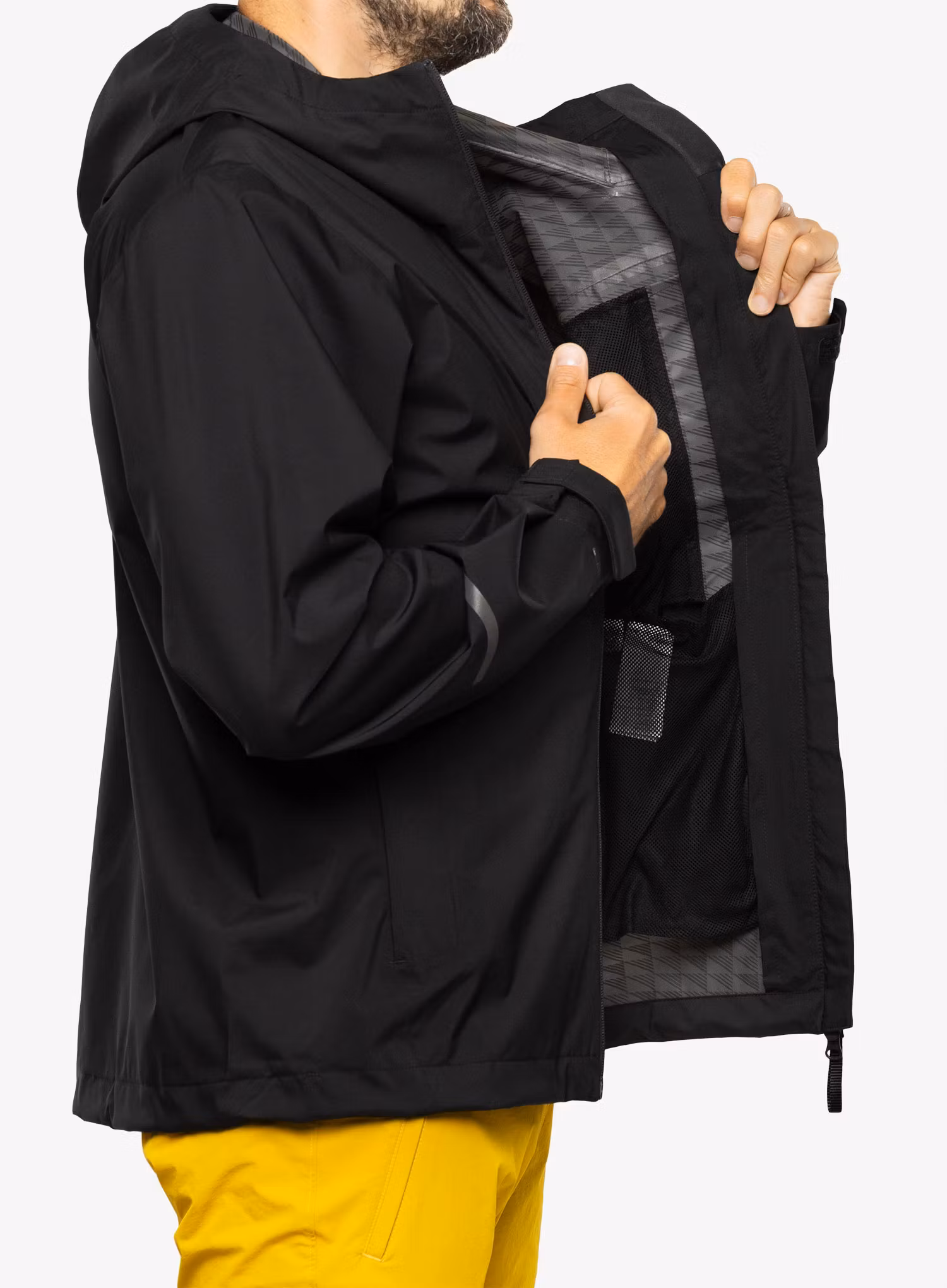 Pánská bunda do deště adidas TERREX Multi RAIN.RDY 2.5L Jacket - black