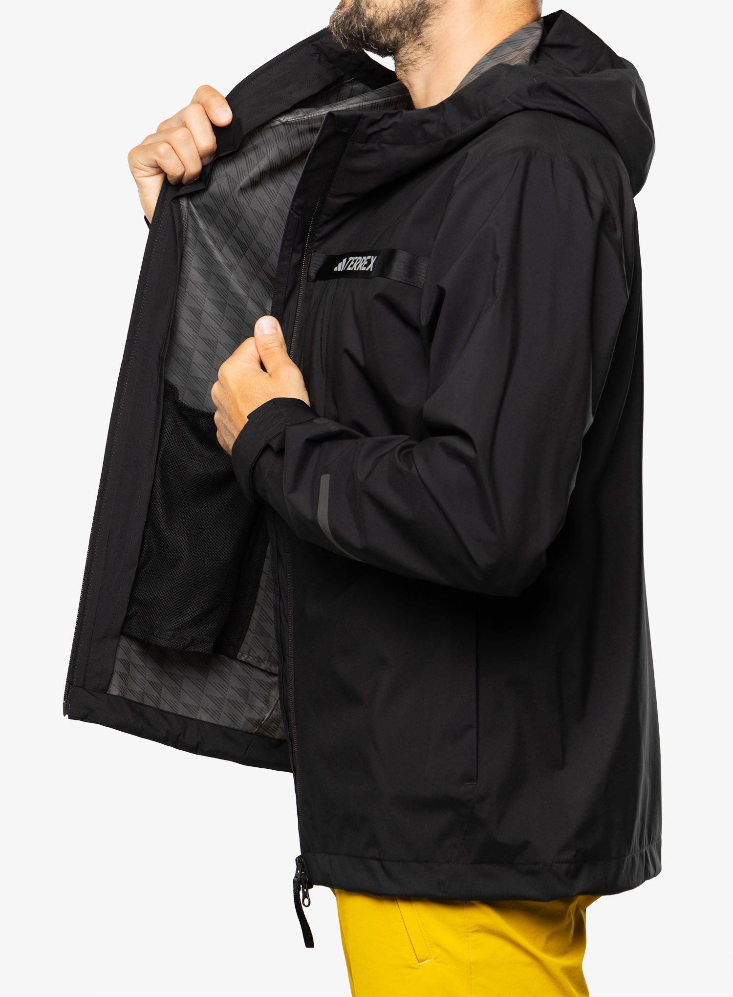 Pánská bunda do deště adidas TERREX Multi RAIN.RDY 2.5L Jacket - black