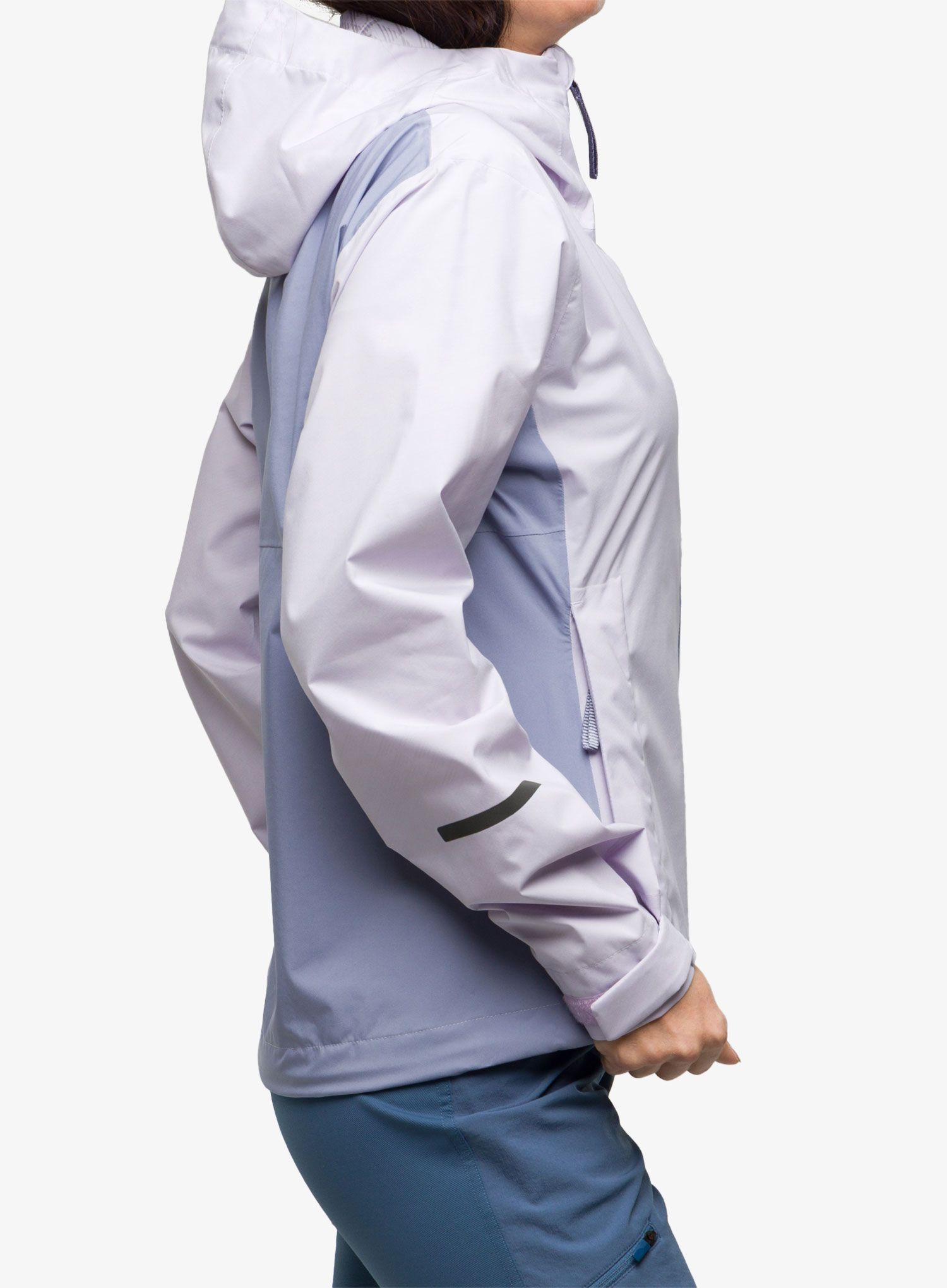 Dámská nepromokavá bunda s membránou adidas TERREX Multi RAIN.RDY 2.5L Jacket - silver dawn