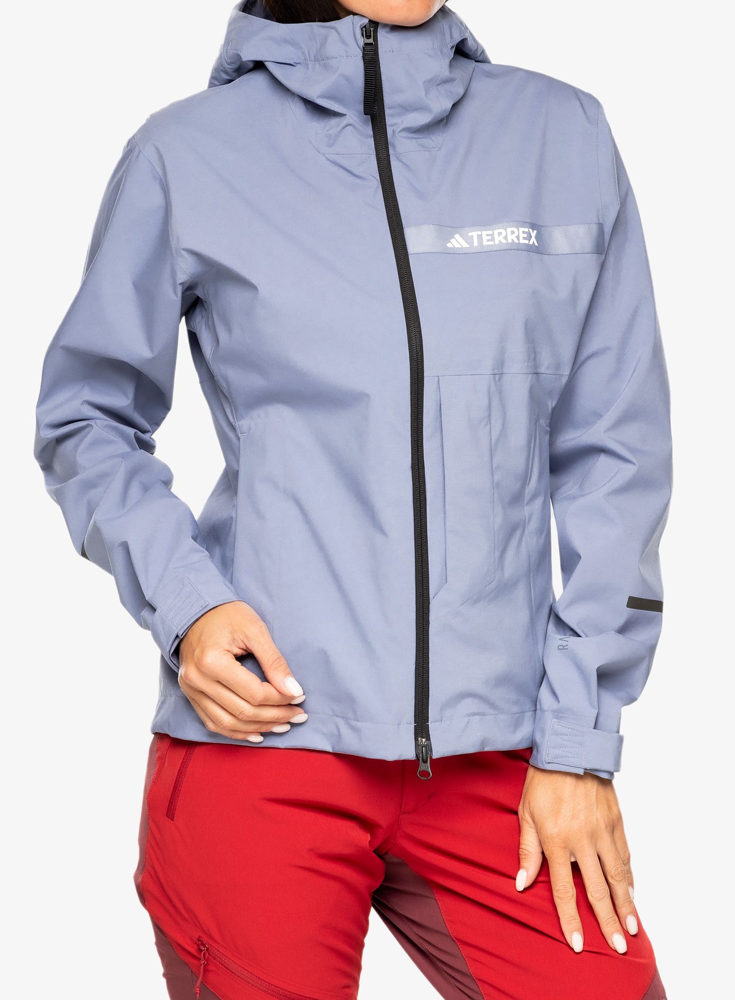 Dámská bunda do deště adidas TERREX Multi RAIN.RDY 2.5L Jacket - silvio