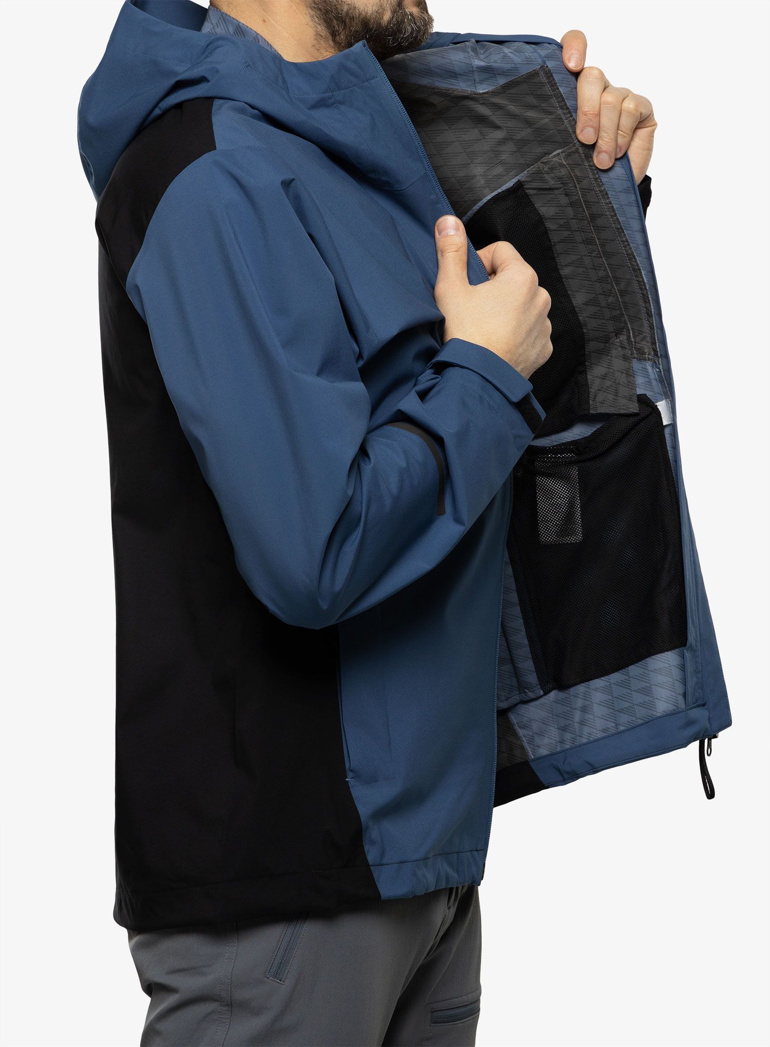 Pánská bunda adidas TERREX Multi RAIN.RDY 2.5L Jacket - wonder steel