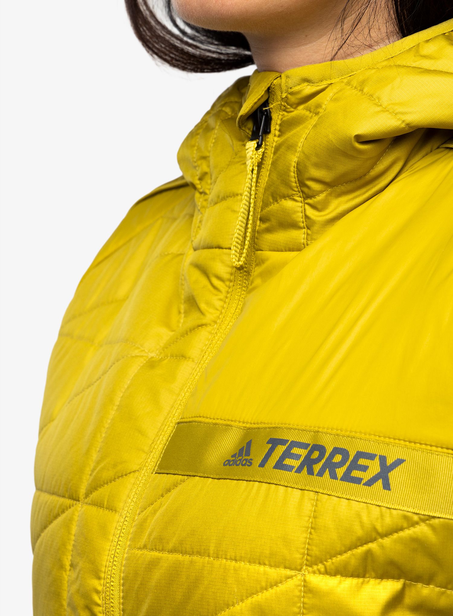 Dámská zateplená bunda adidas TERREX Multi Synthetic Insulated Hooded Jacket - olive