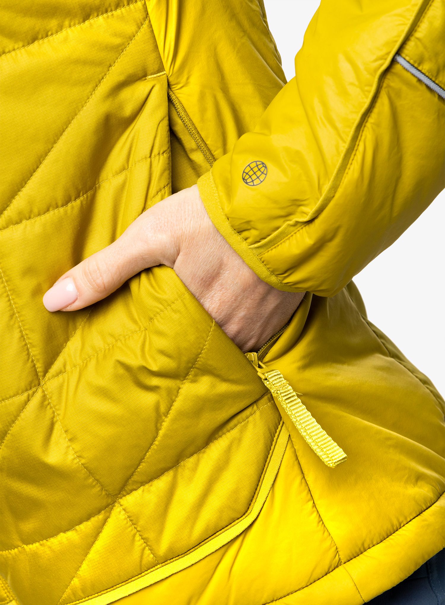 Dámská zateplená bunda adidas TERREX Multi Synthetic Insulated Hooded Jacket - olive