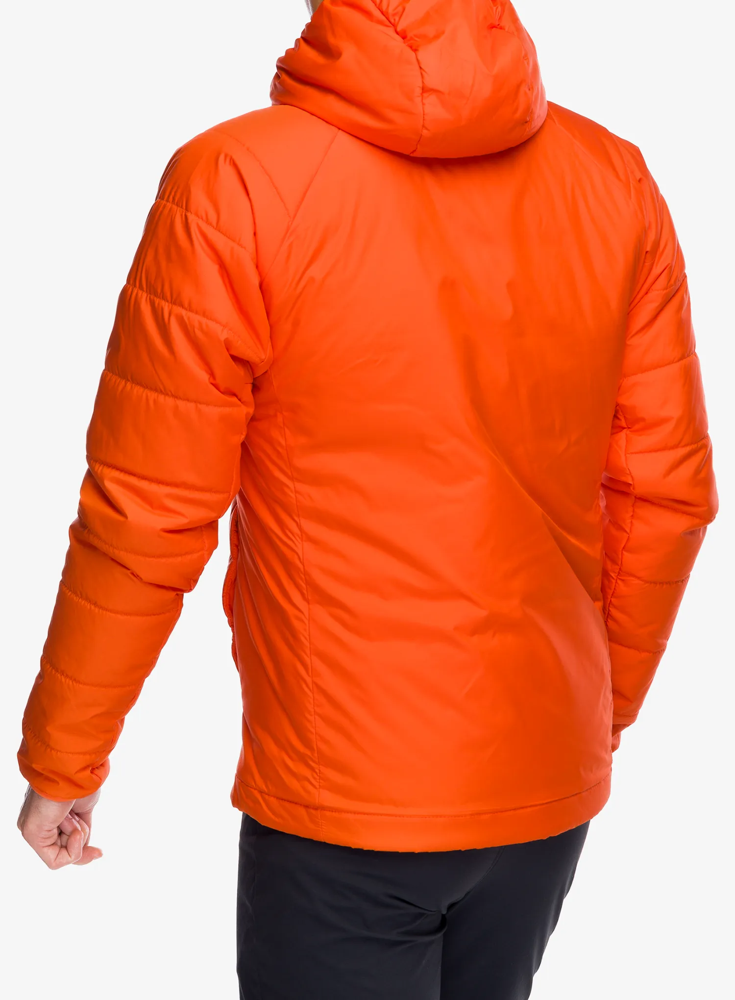 Zateplená bunda adidas TERREX Multi Synthetic Insulated Hooded Jkt - semi impact orange