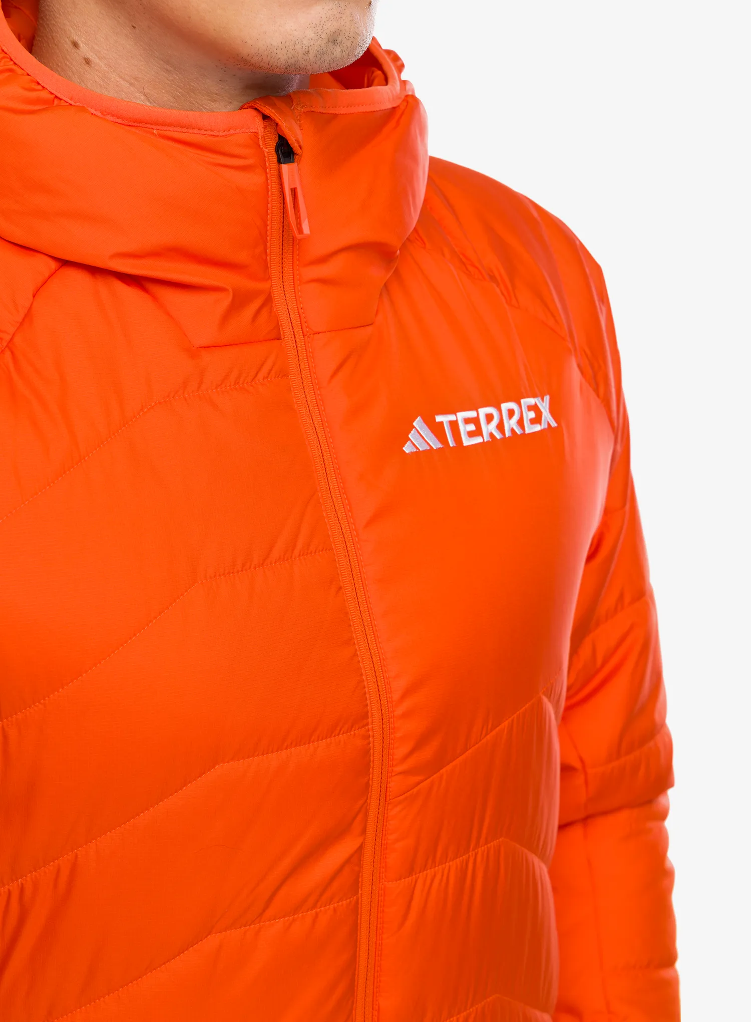 Zateplená bunda adidas TERREX Multi Synthetic Insulated Hooded Jkt - semi impact orange