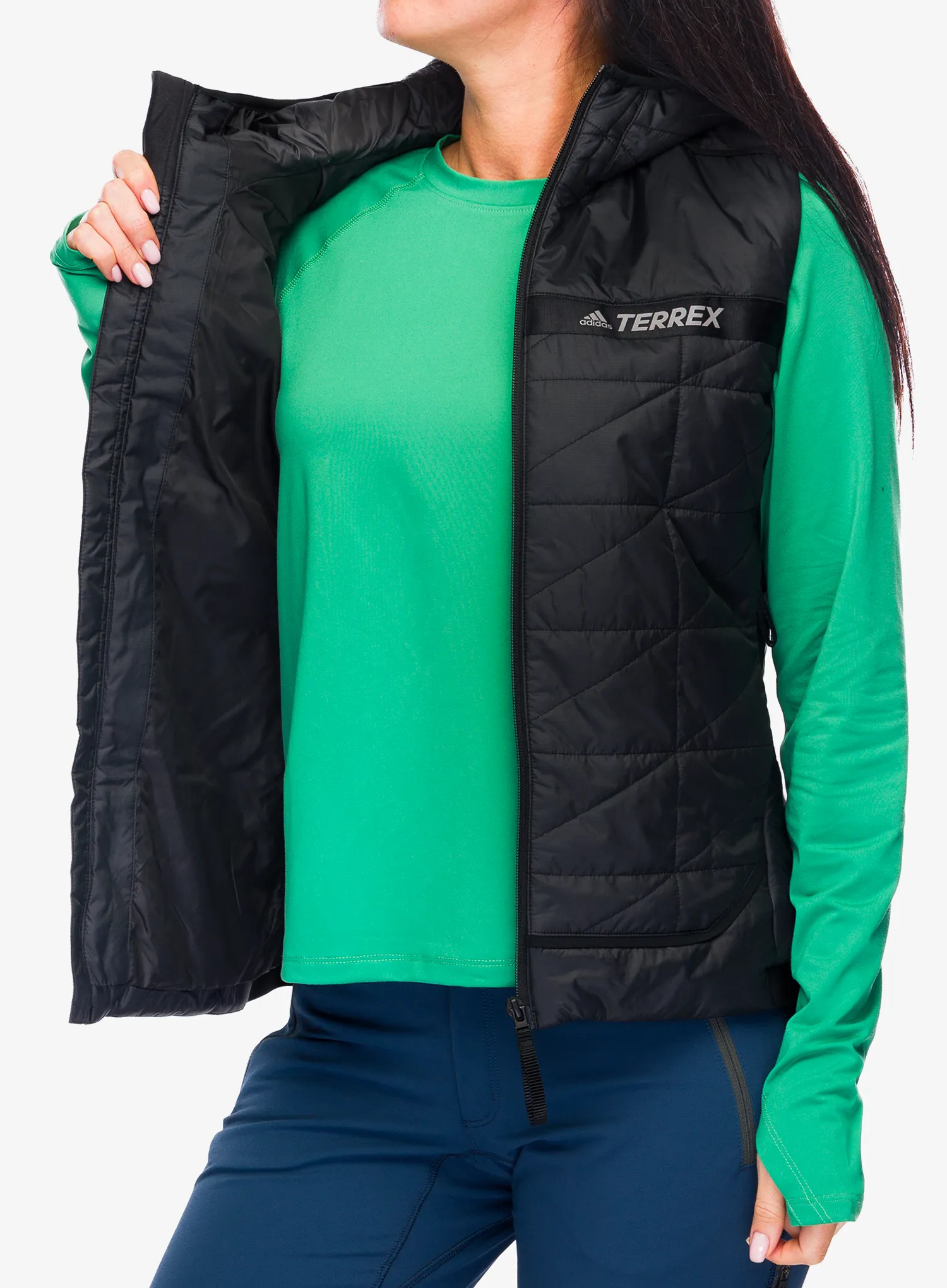 Vesta adidas TERREX Multi Synthetic Insulated Vest - black