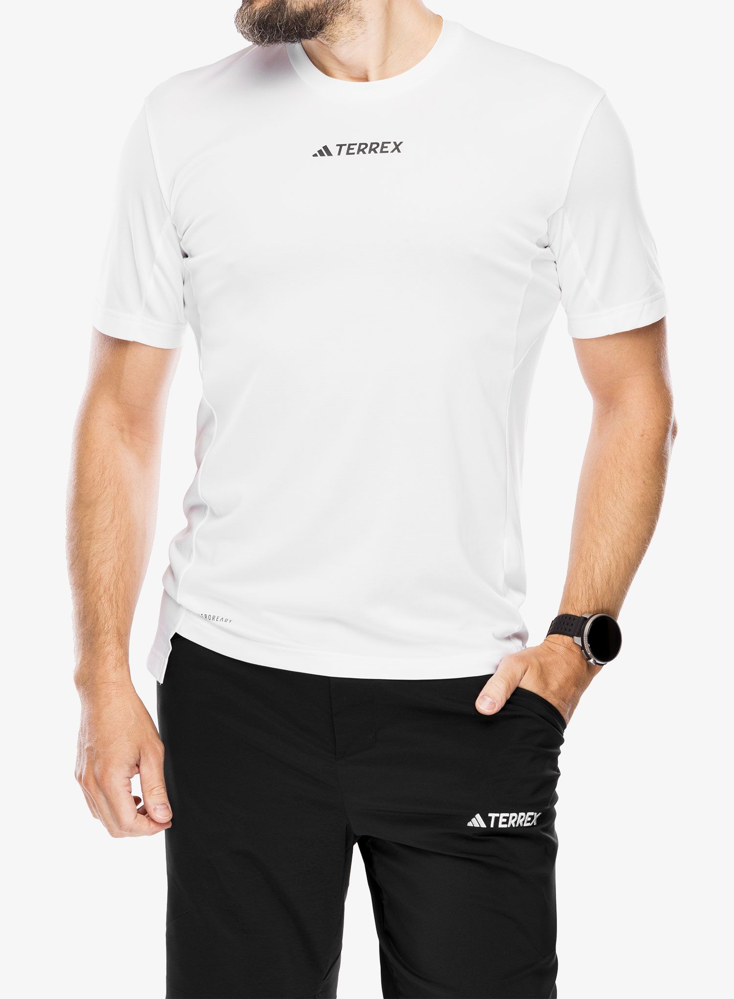 Rychleschnoucí triko adidas TERREX Multi Tee - white
