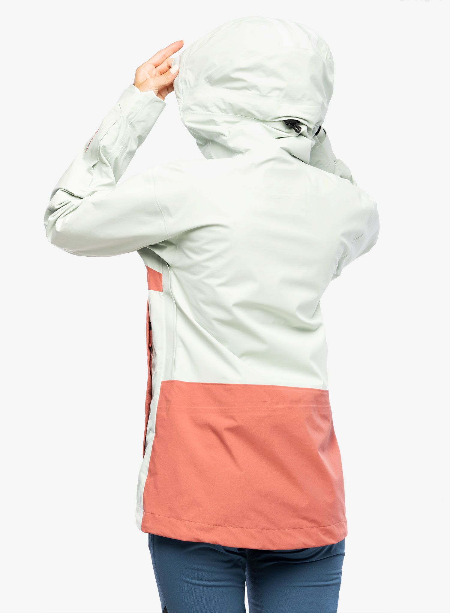 Dámská bunda GORE-TEX adidas TERREX Myshelter 3L GORE-TEX Jacket - wonder red/linen green