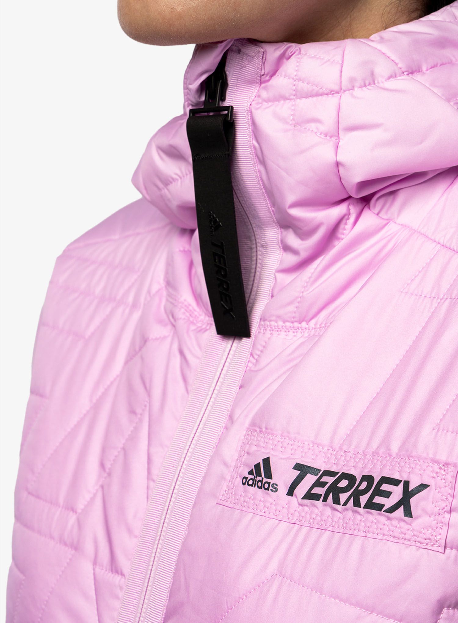 Dámská zateplená bunda adidas TERREX Myshelter PrimaLoft Hooded Padded Jkt - lilac