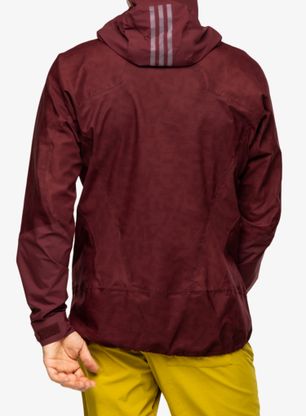 Větruodolná bunda adidas TERREX Primeknit - shadow red