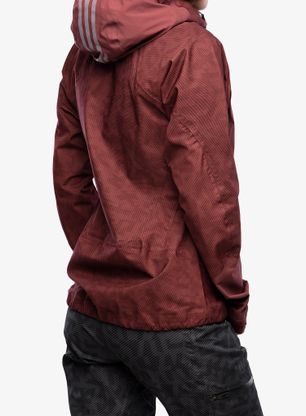 Dámská větrná bunda adidas TERREX Primeknit - shadow red