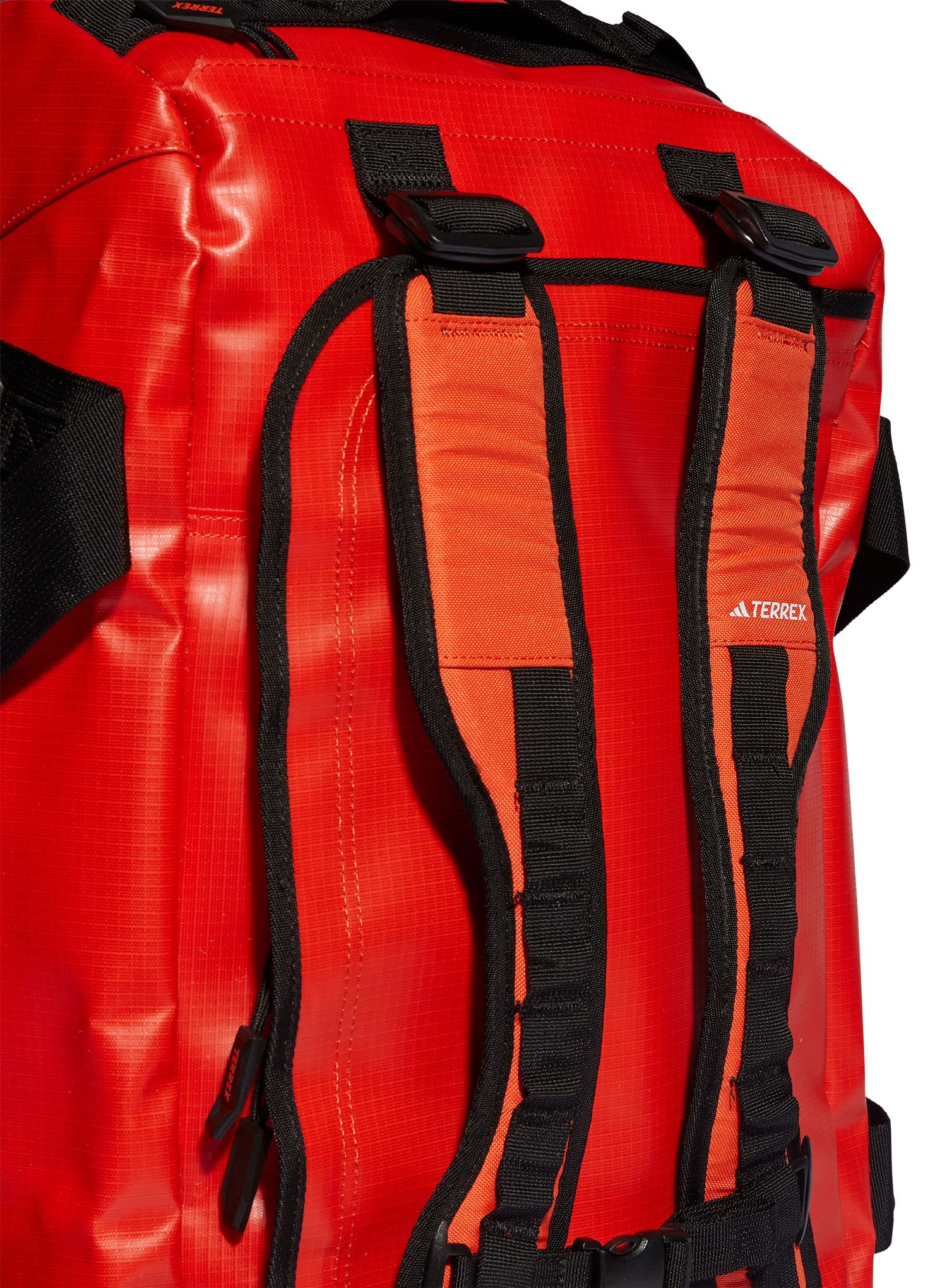 Cestovní taška adidas TERREX RAIN.RDY Expedition Duffel Bag 70 L - semi impact orange