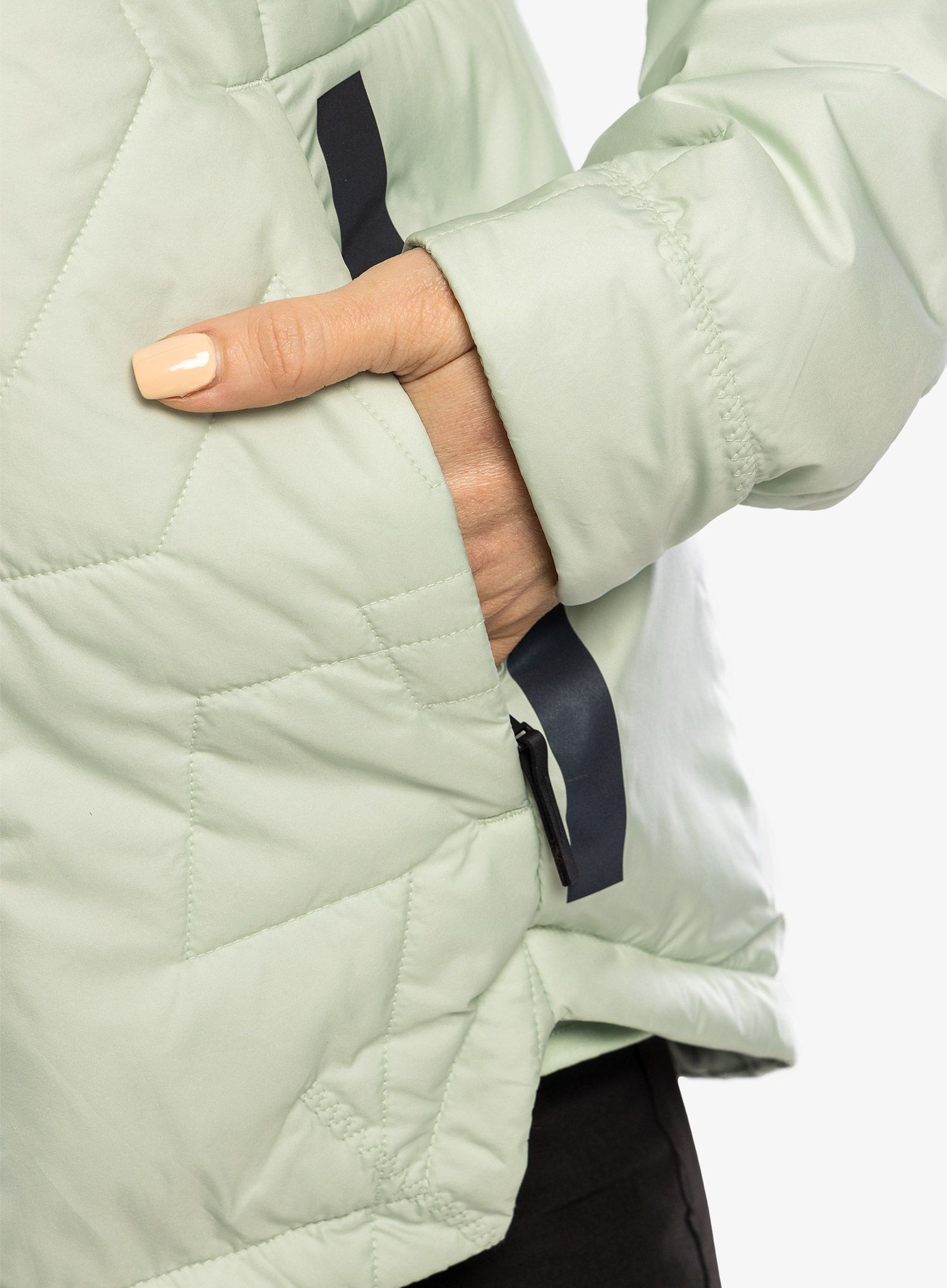 Dámská zateplená bunda adidas TERREX Shelter Primaloft - linen green