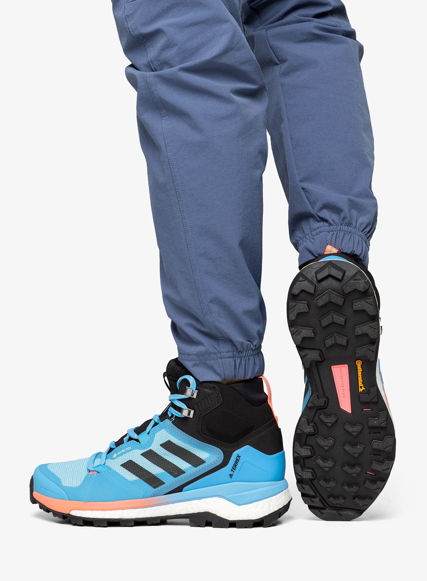 Dámské trekové boty adidas TERREX Skychaser 2 Mid GTX - rush/grey